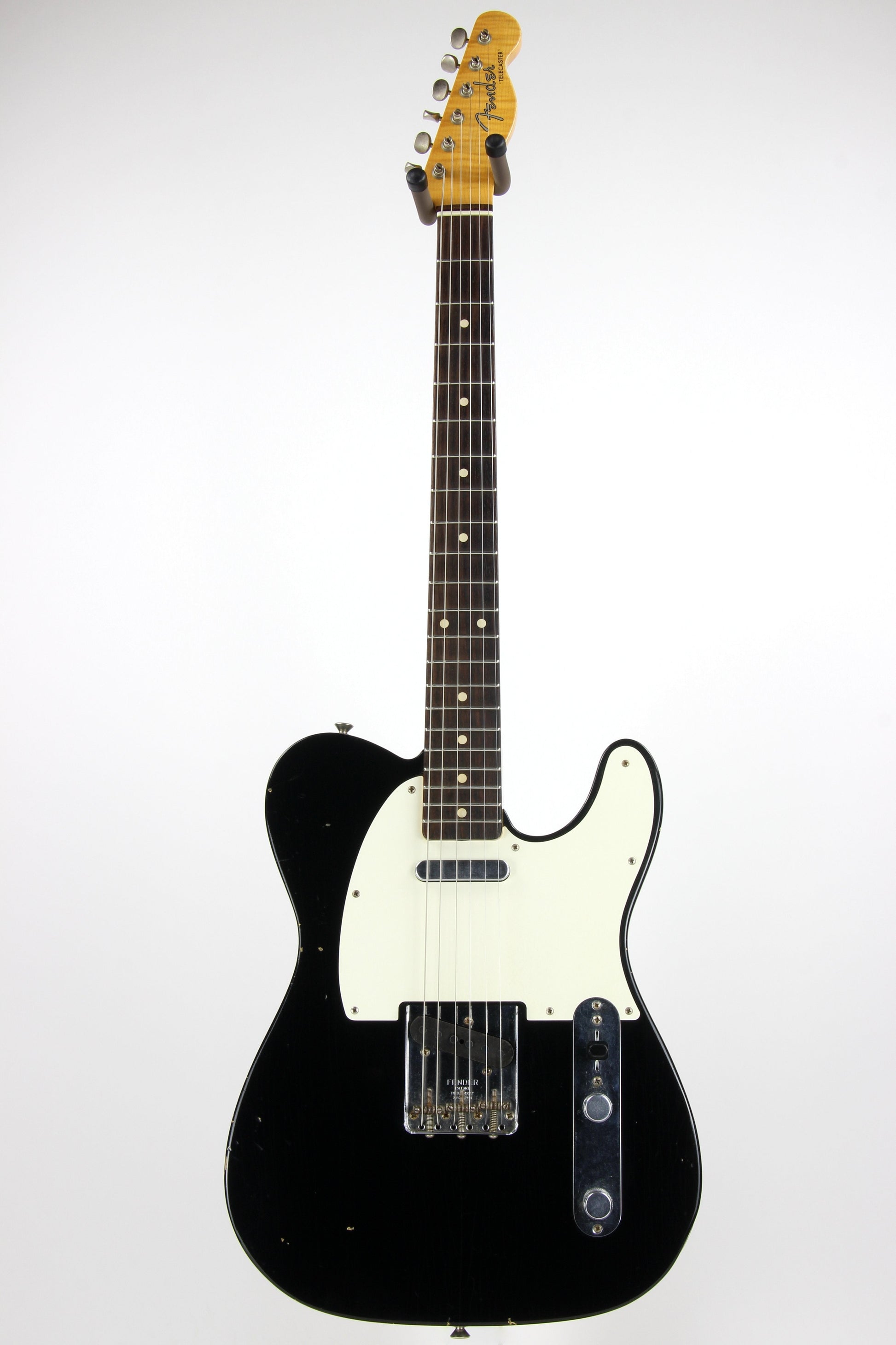 2014 Fender Custom Shop NAMM 1959 Telecaster Journeyman Relic Black - Flame Neck, ULTRA LIGHT '59 Tele!