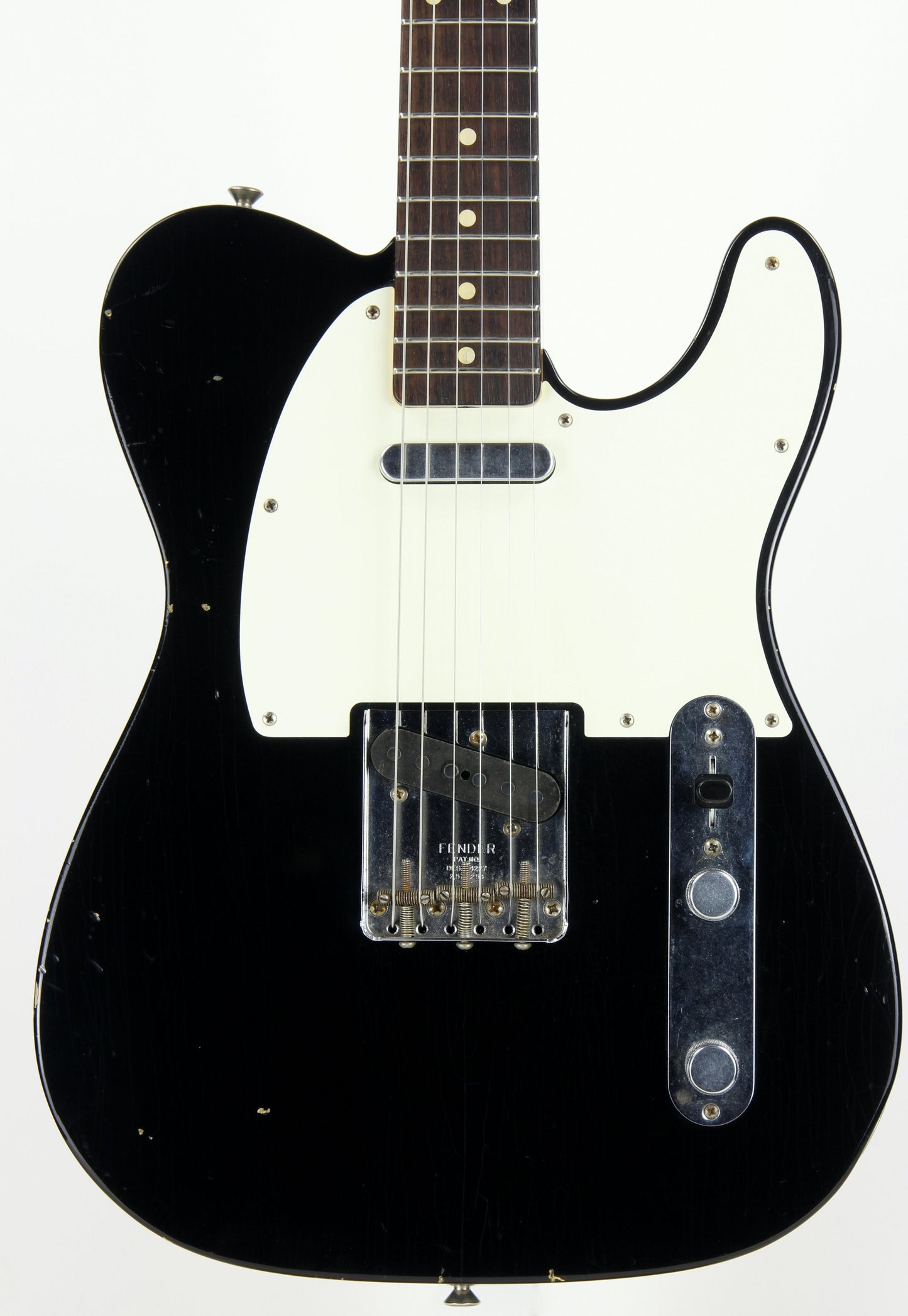 2014 Fender Custom Shop NAMM 1959 Telecaster Journeyman Relic Black - Flame Neck, ULTRA LIGHT '59 Tele!