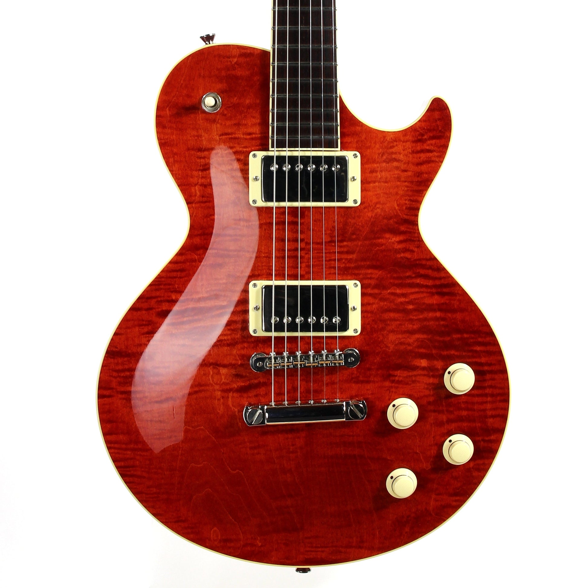 2013 Collings CL City Limits Deluxe Flametop -- Throbak Custom ER Humbuckers, Madagascar Rosewood! dlx