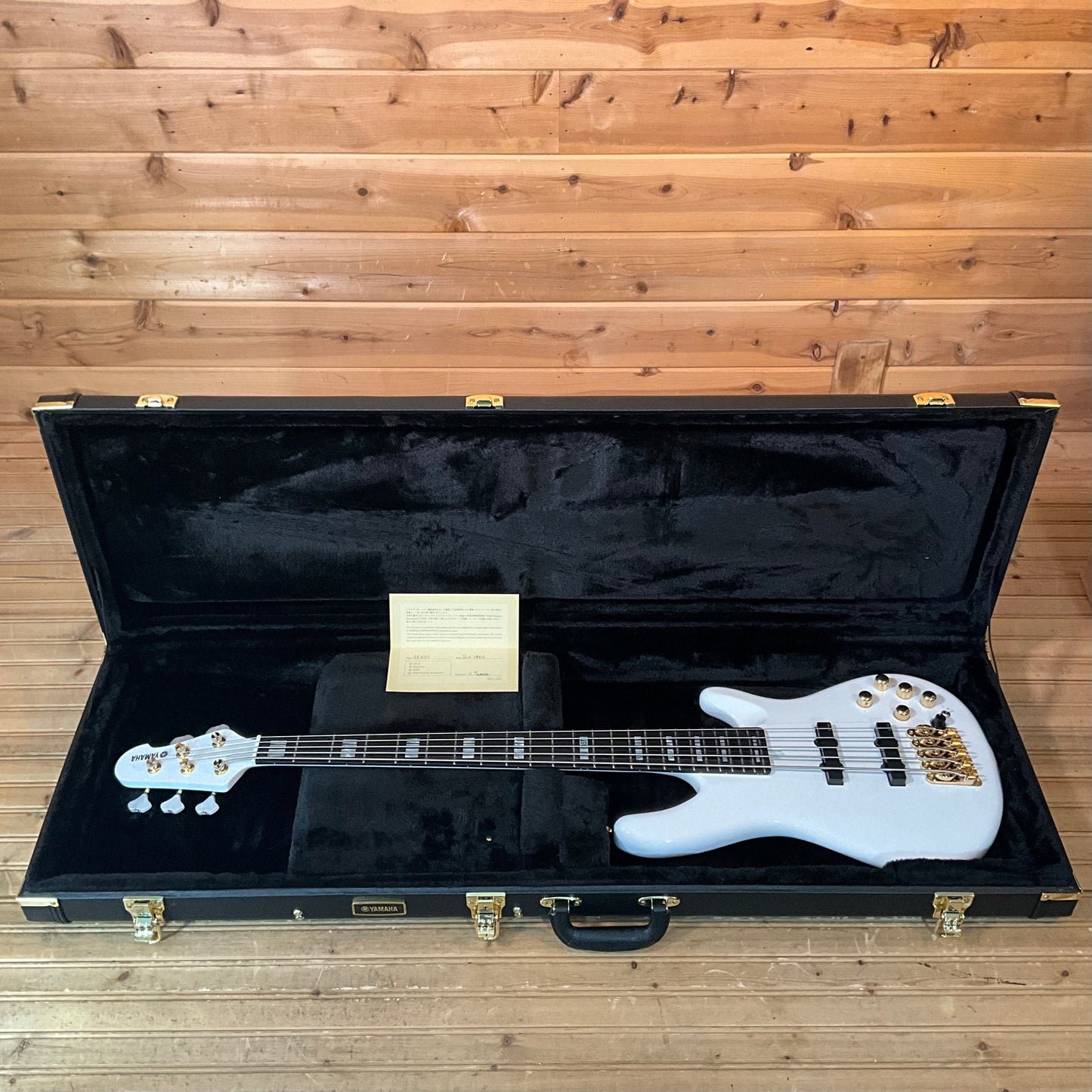 Yamaha BBNE2 Nathan East Signature Model Electric Bass - White