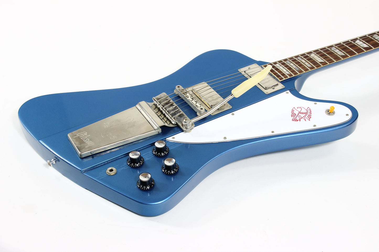 1999 Gibson Custom Shop Historic 65 Reissue Reverse Firebird V Pelham Blue