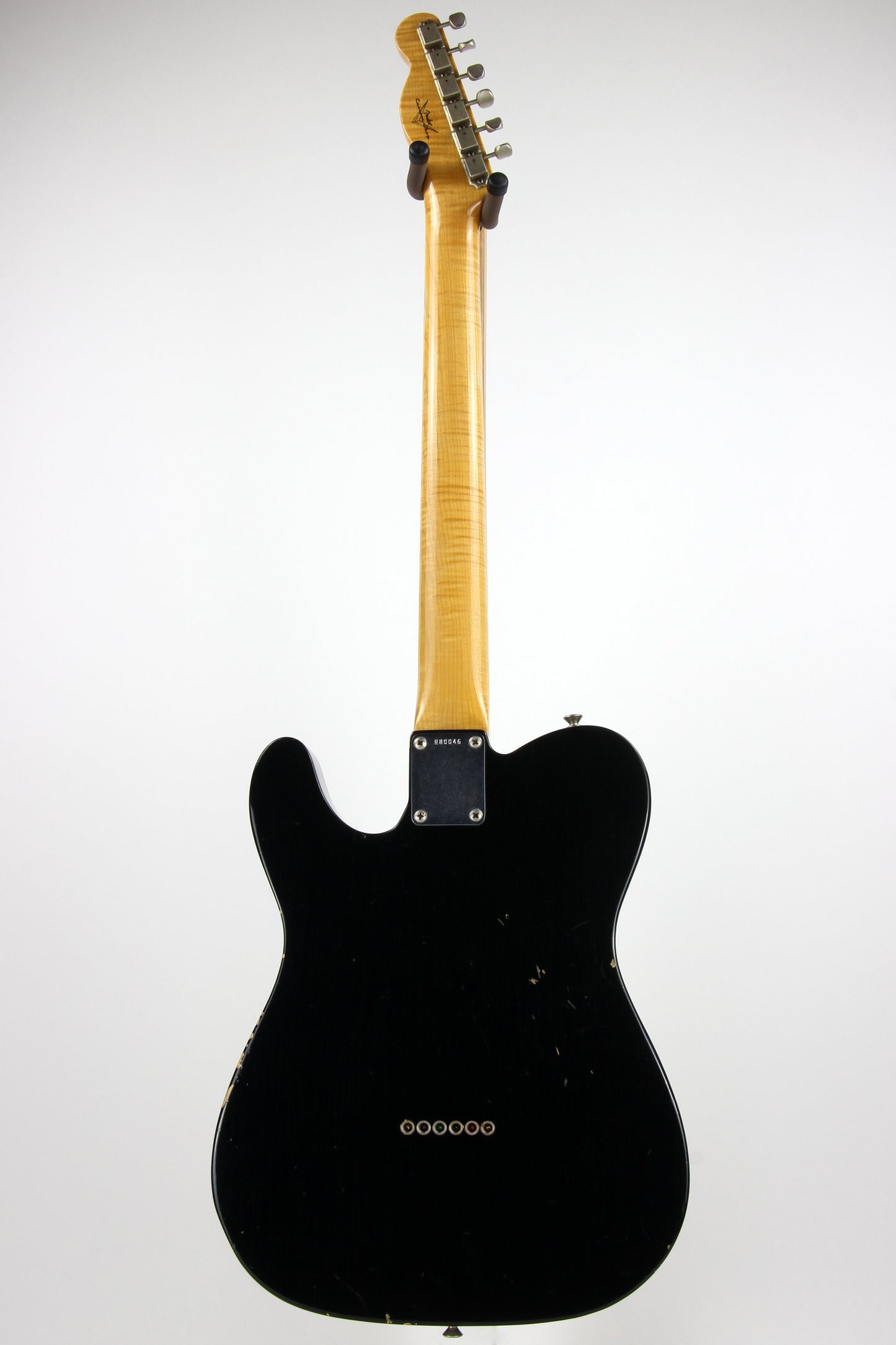 2014 Fender Custom Shop NAMM 1959 Telecaster Journeyman Relic Black - Flame Neck, ULTRA LIGHT '59 Tele!