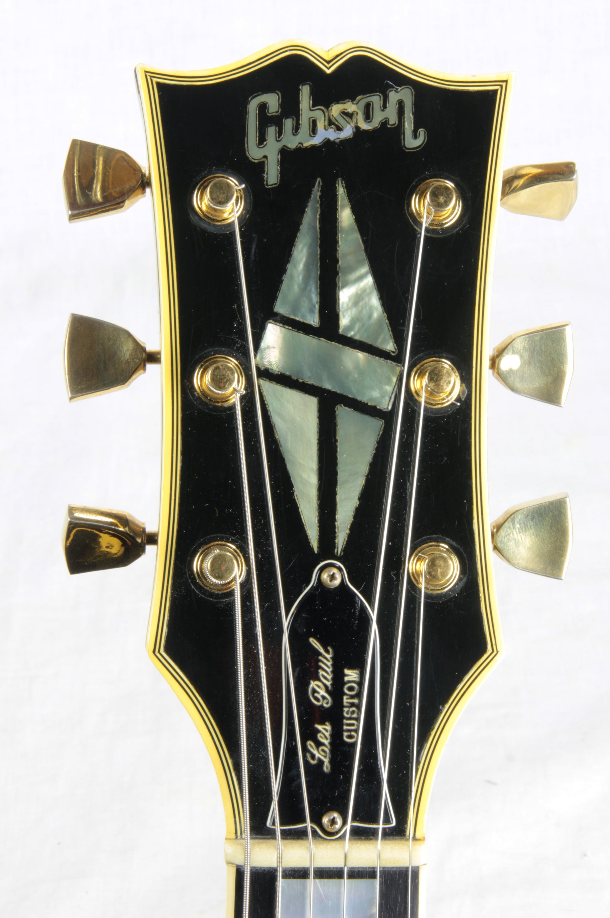 1973 Gibson Les Paul Custom BLACK BEAUTY w Original Case Patent Sticker Pickups 1970's