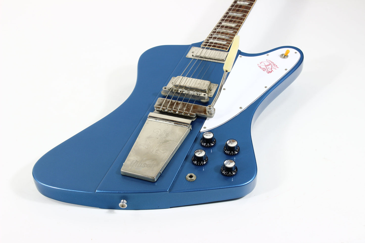 1999 Gibson Custom Shop Historic 65 Reissue Reverse Firebird V Pelham Blue