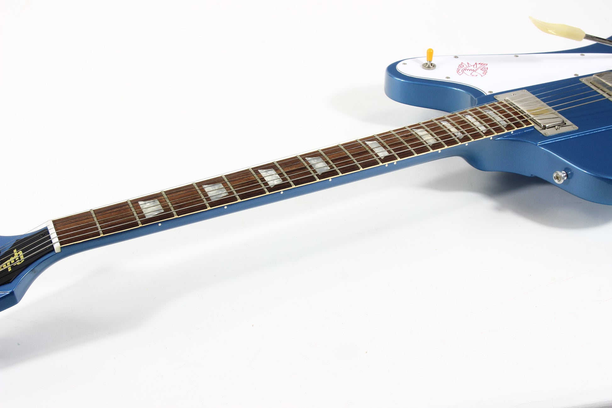 1999 Gibson Custom Shop Historic 65 Reissue Reverse Firebird V Pelham Blue