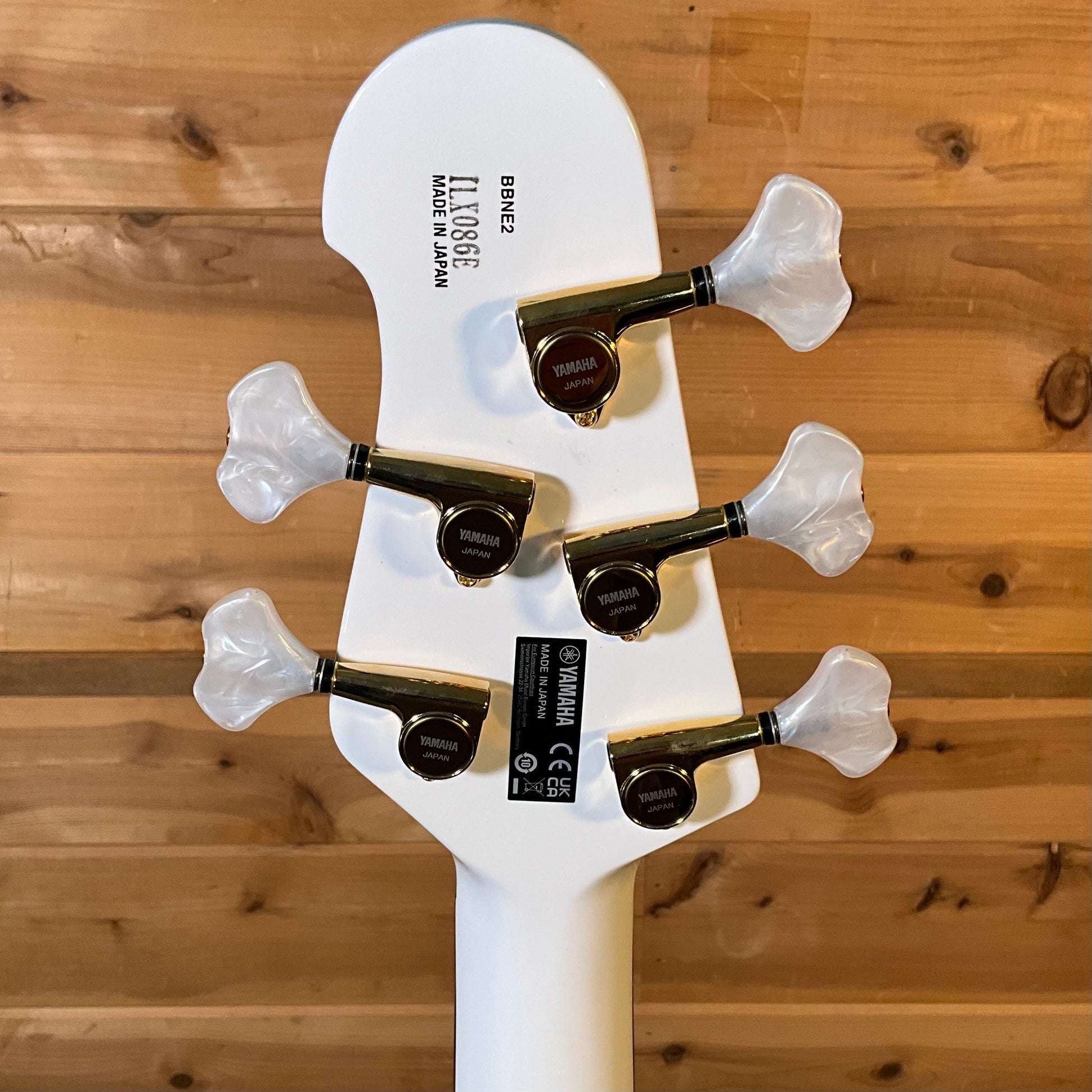 Yamaha BBNE2 Nathan East Signature Model Electric Bass - White