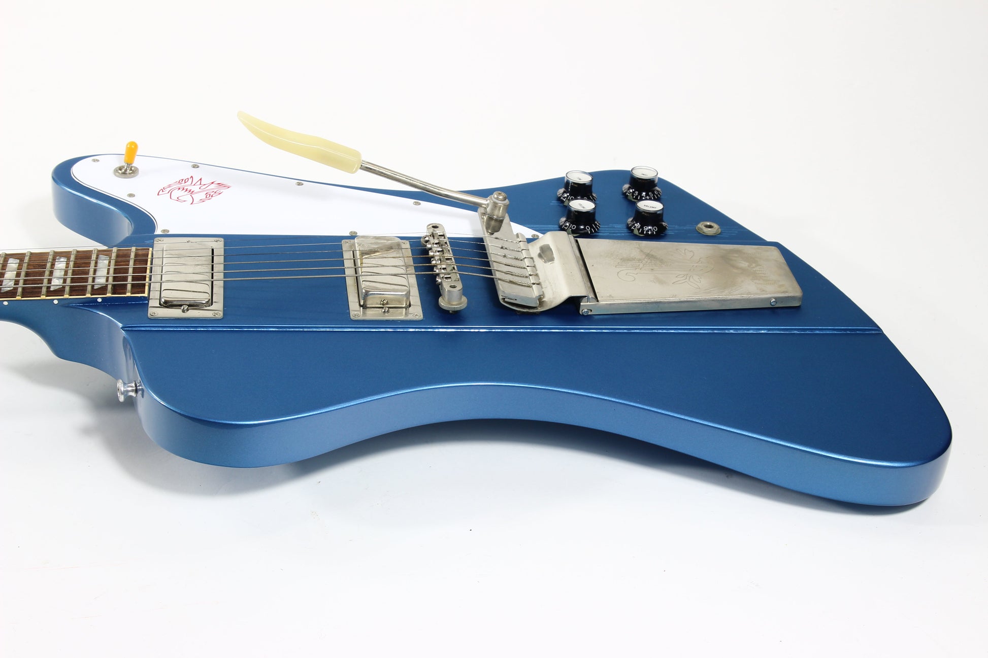 1999 Gibson Custom Shop Historic 65 Reissue Reverse Firebird V Pelham Blue