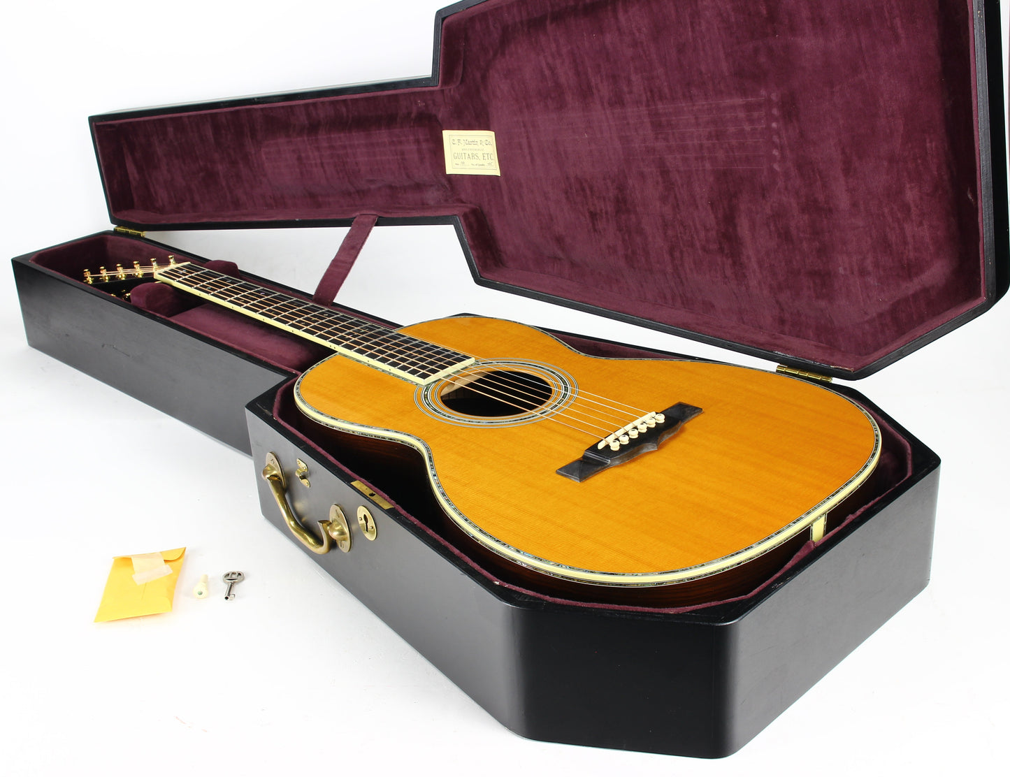 1997 Martin 00-45 Stauffer Brazilian Rosewood Commemorative - VERY RARE, Limited Edition, Coffin Case