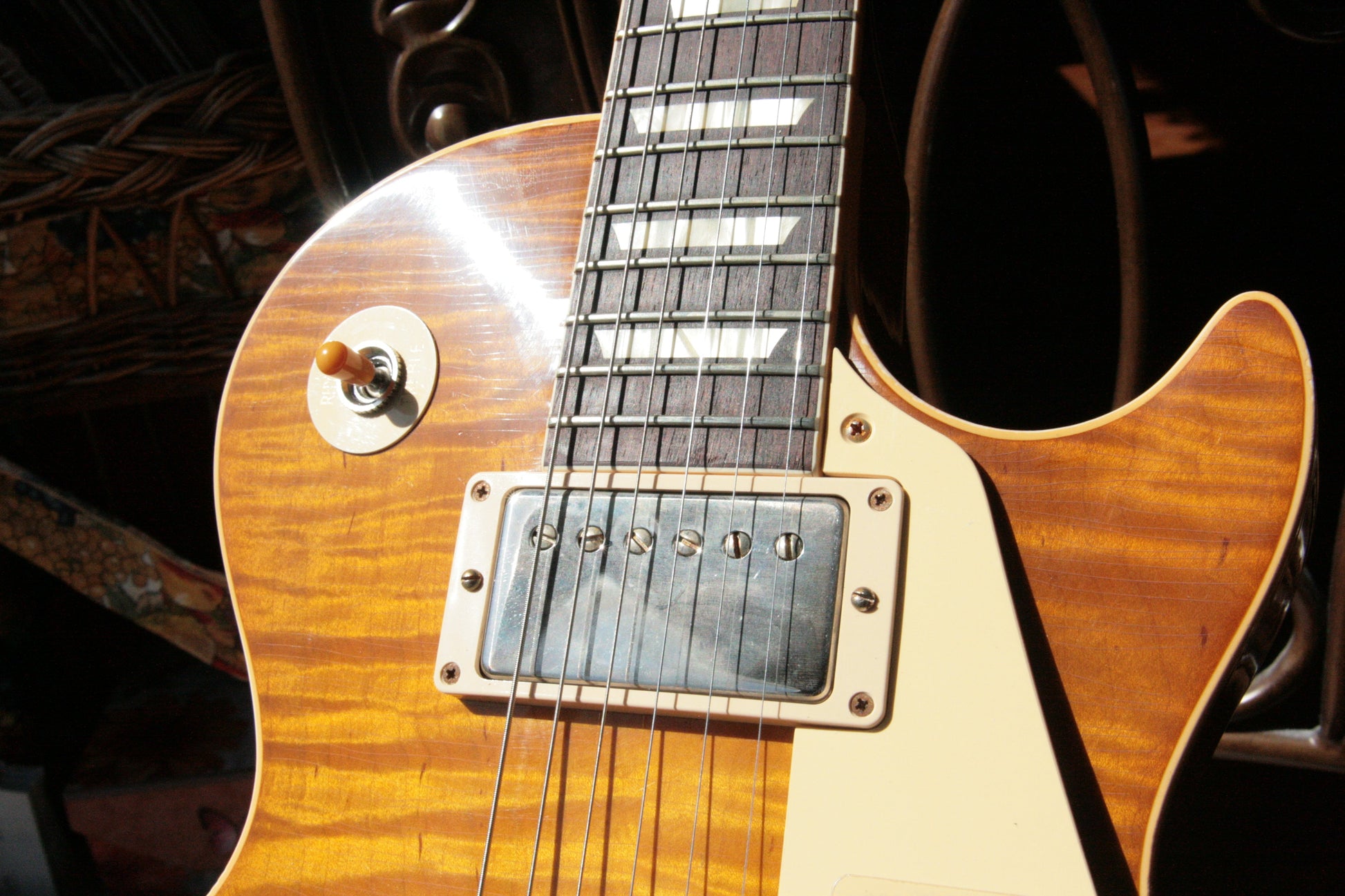 2018 Gibson 1959 AGED Lemon Burst Les Paul Historic Reissue! R9 59 Custom Shop KILLER TOP!