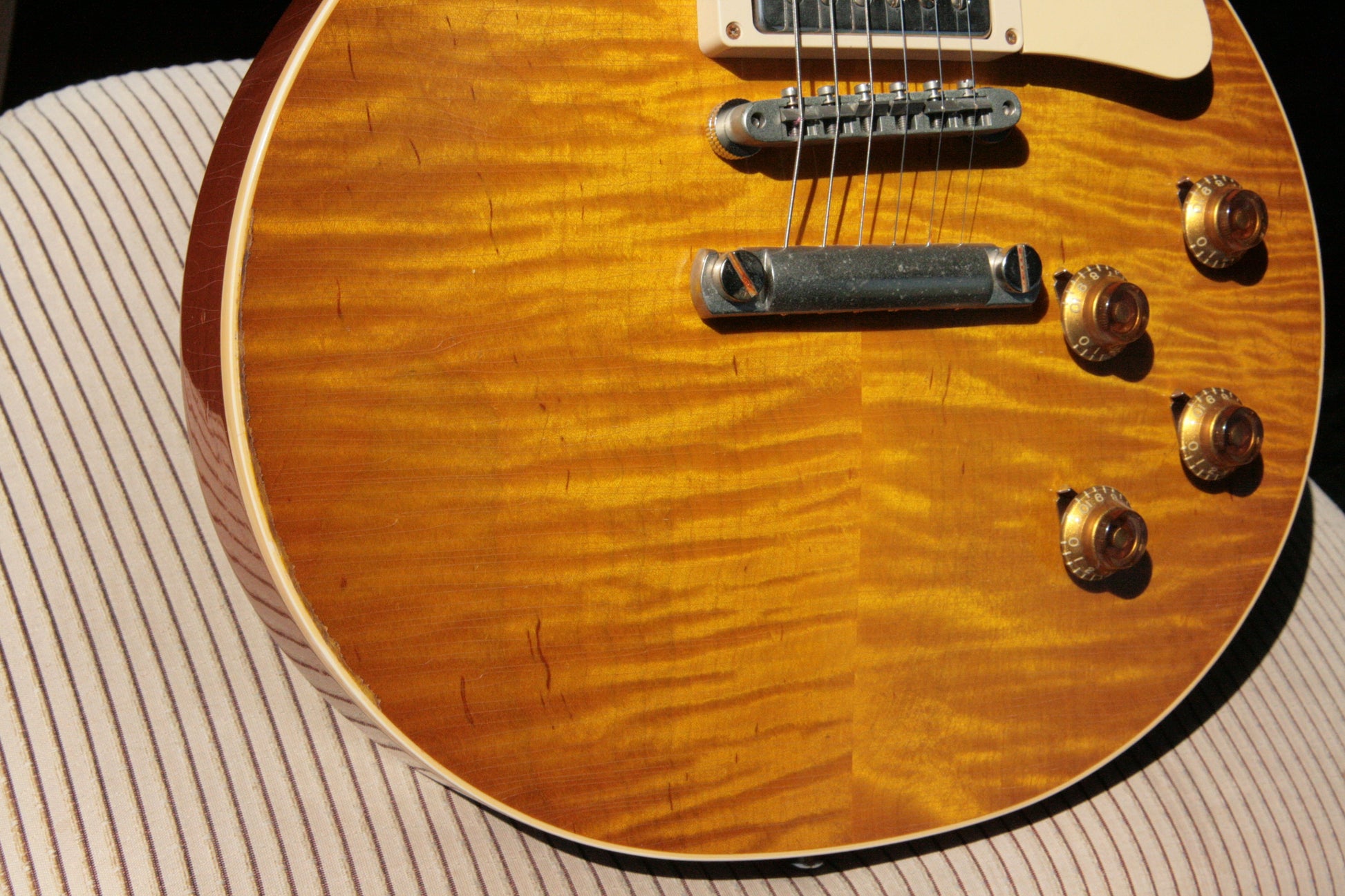 2018 Gibson 1959 AGED Lemon Burst Les Paul Historic Reissue! R9 59 Custom Shop KILLER TOP!