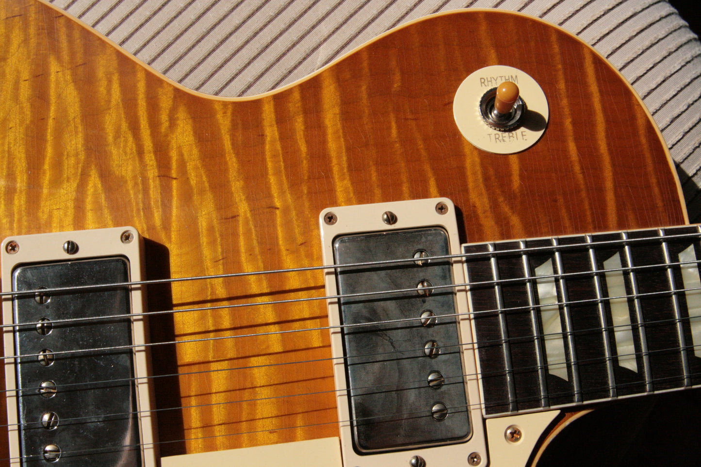 2018 Gibson 1959 AGED Lemon Burst Les Paul Historic Reissue! R9 59 Custom Shop KILLER TOP!