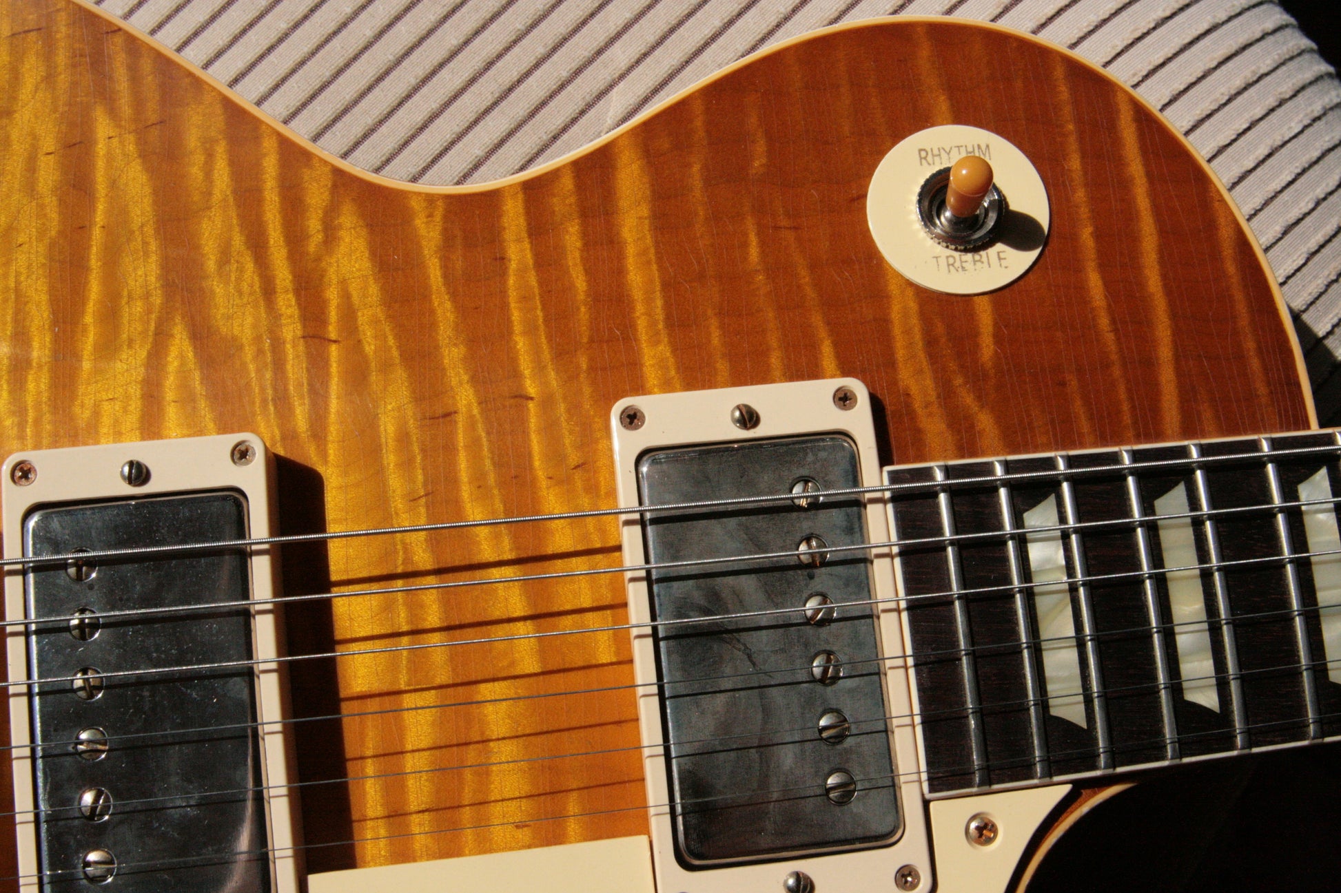 2018 Gibson 1959 AGED Lemon Burst Les Paul Historic Reissue! R9 59 Custom Shop KILLER TOP!
