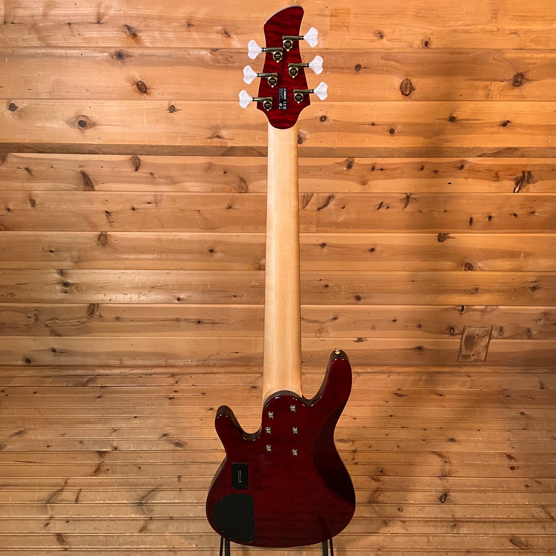 Yamaha TRBJP2 John Patitucci Signature Electric Bass Guitar - Translucent Dark Red