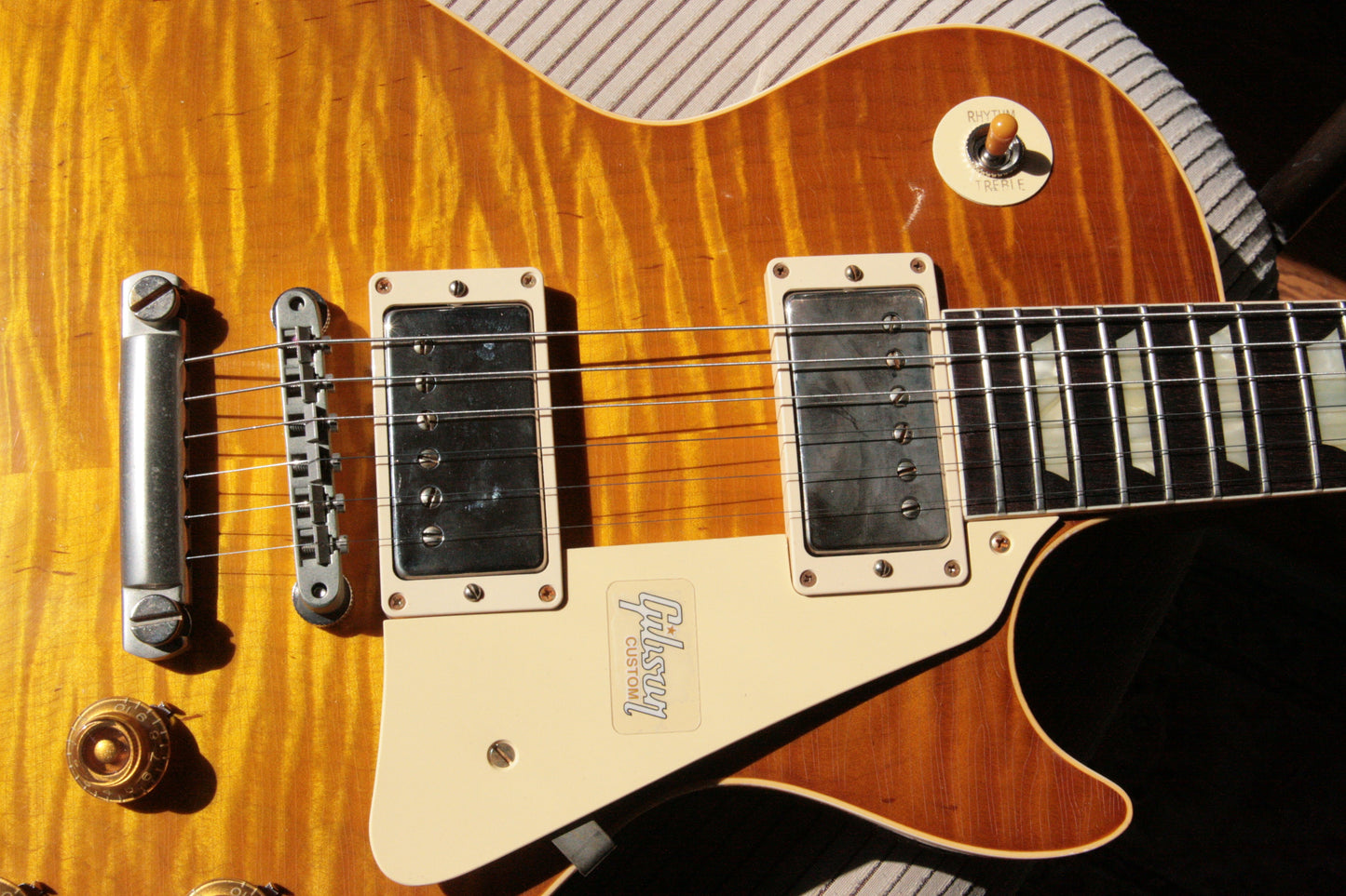 2018 Gibson 1959 AGED Lemon Burst Les Paul Historic Reissue! R9 59 Custom Shop KILLER TOP!