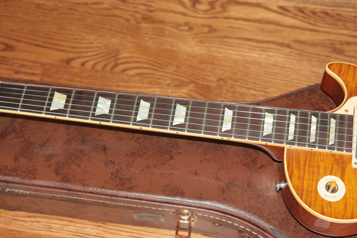 2018 Gibson 1959 AGED Lemon Burst Les Paul Historic Reissue! R9 59 Custom Shop KILLER TOP!