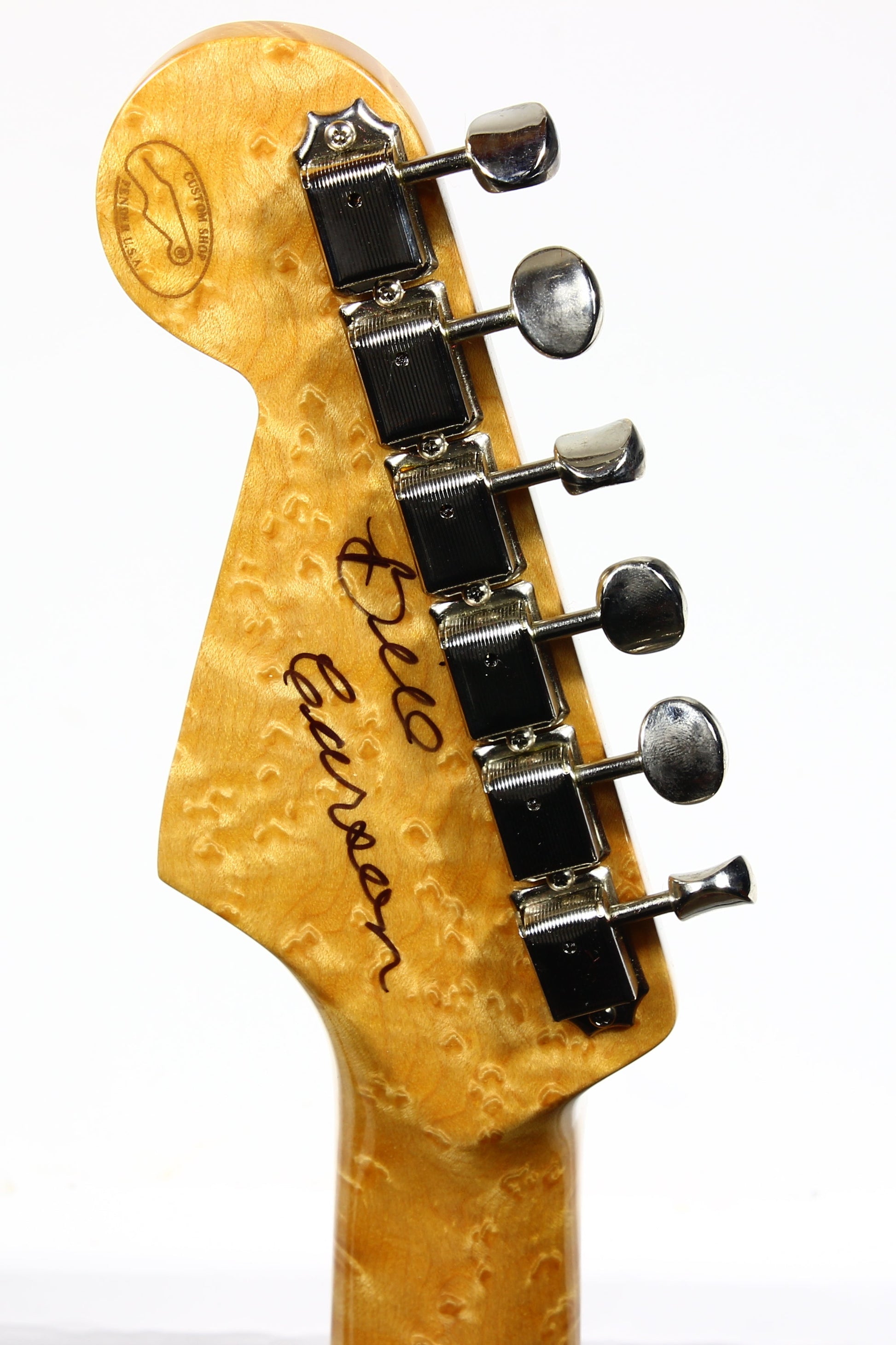 1991 Fender Custom Shop BILL CARSON #1 OWNED SIGNED & PLAYED Signature Model '57 Stratocaster Cimarron Red 1957 Strat