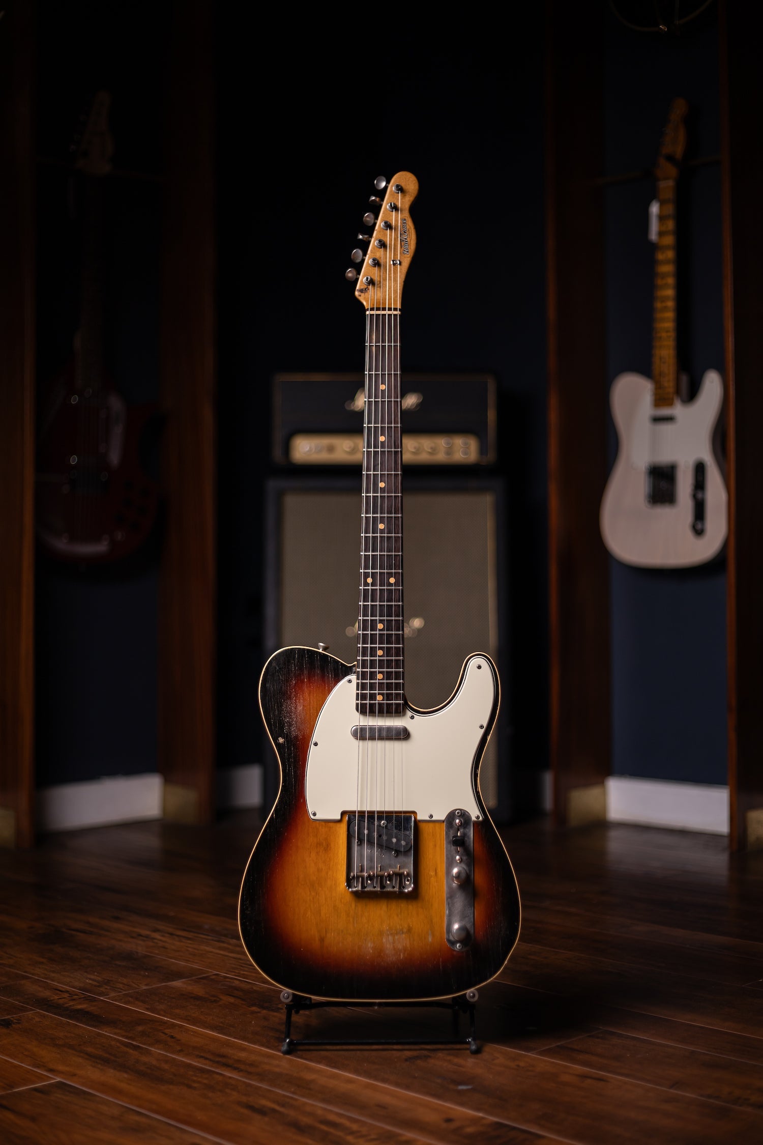 2021 Walt Grace Customs 1962 Brazilian Rosewood Custom T-Type Electric Guitar - Sunburst