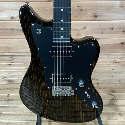 Tom Anderson Raven Classic Electric Guitar - Black with Orange Dog Hair