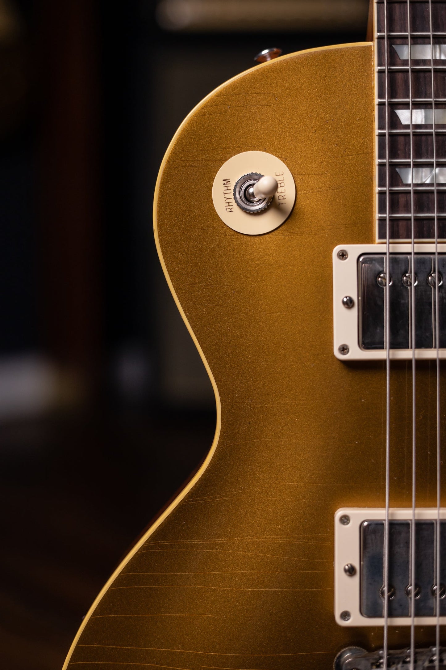Gibson Custom Shop Murphy Lab 1957 Les Paul Standard Reissue Ultra Light Aged Electric Guitar - Double Gold