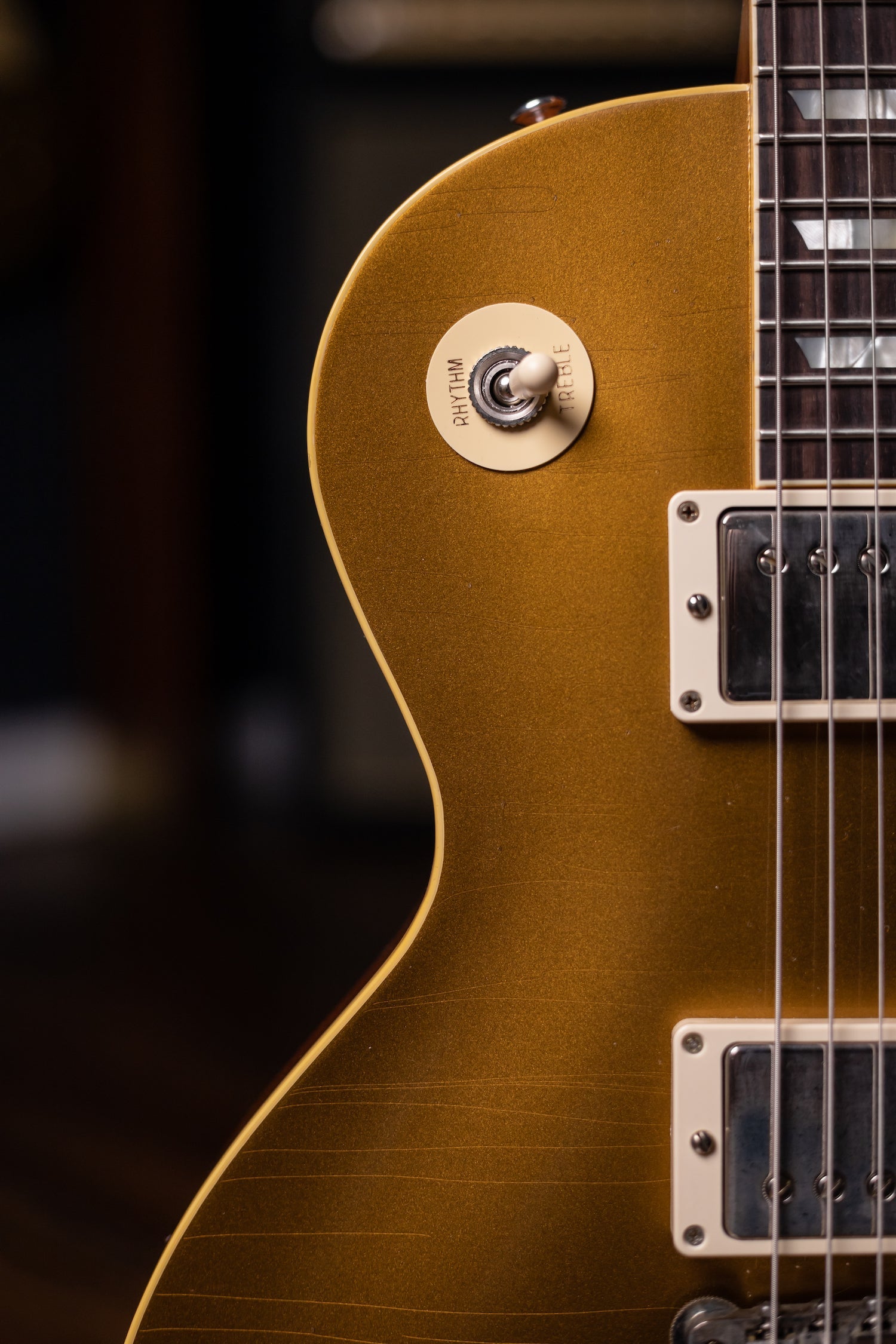 Gibson Custom Shop Murphy Lab 1957 Les Paul Standard Reissue Ultra Light Aged Electric Guitar - Double Gold