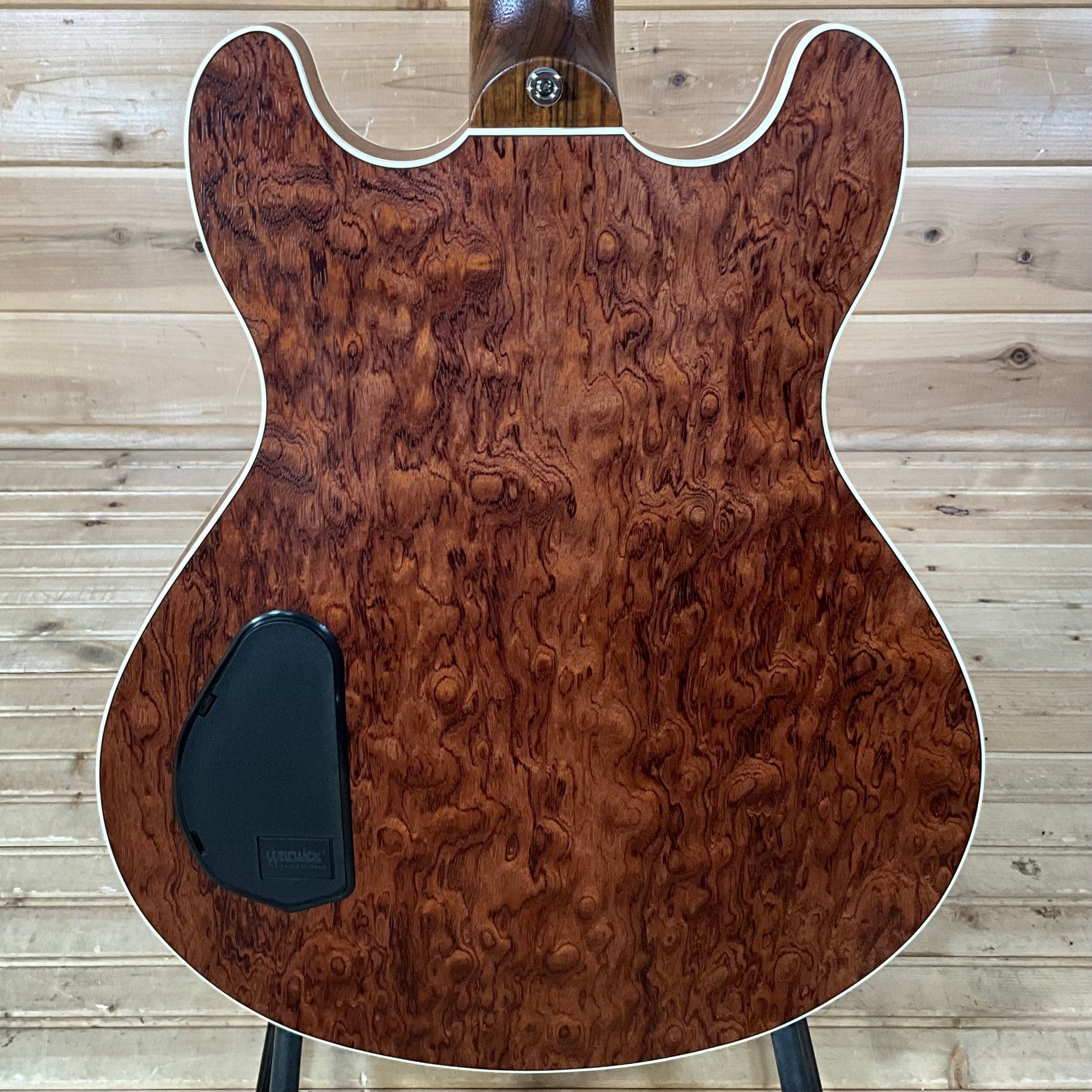 Warwick Masterbuilt Star Bass II Bubinga 4-String Electric Bass - Natural Transparent Satin