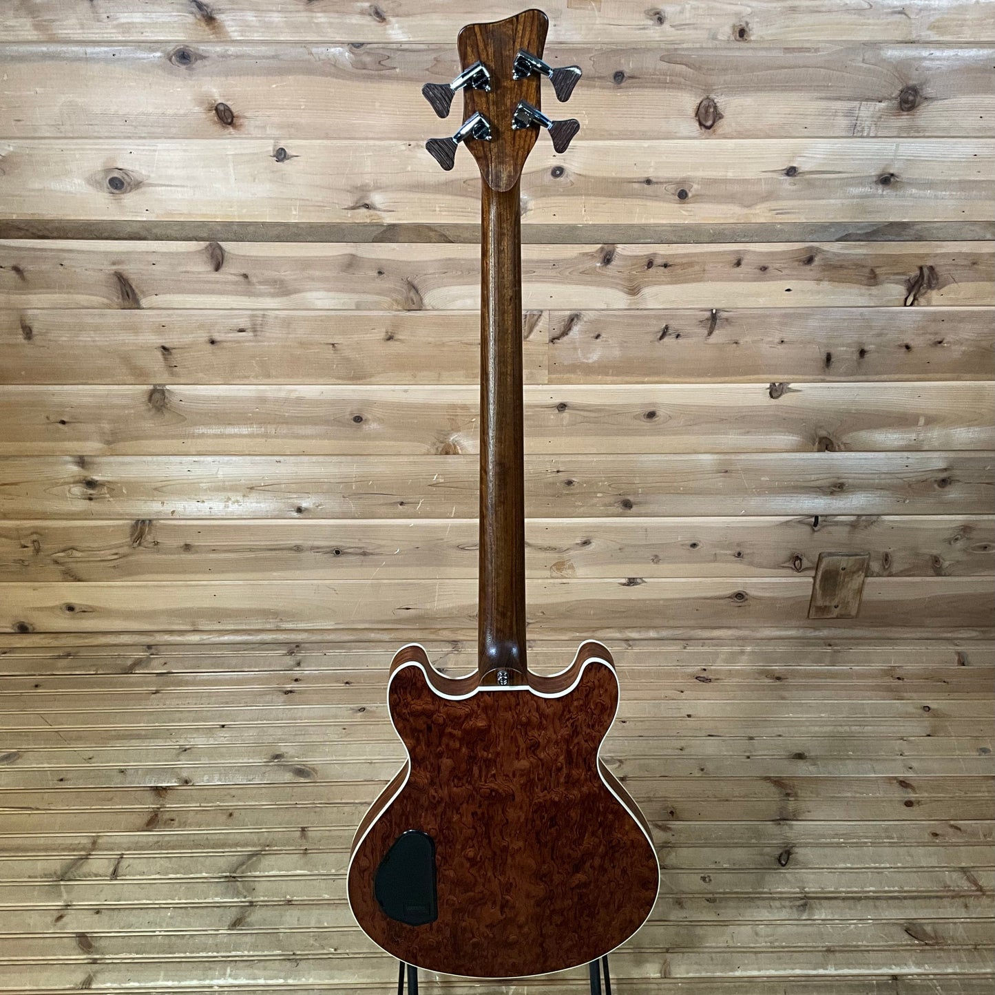 Warwick Masterbuilt Star Bass II Bubinga 4-String Electric Bass - Natural Transparent Satin