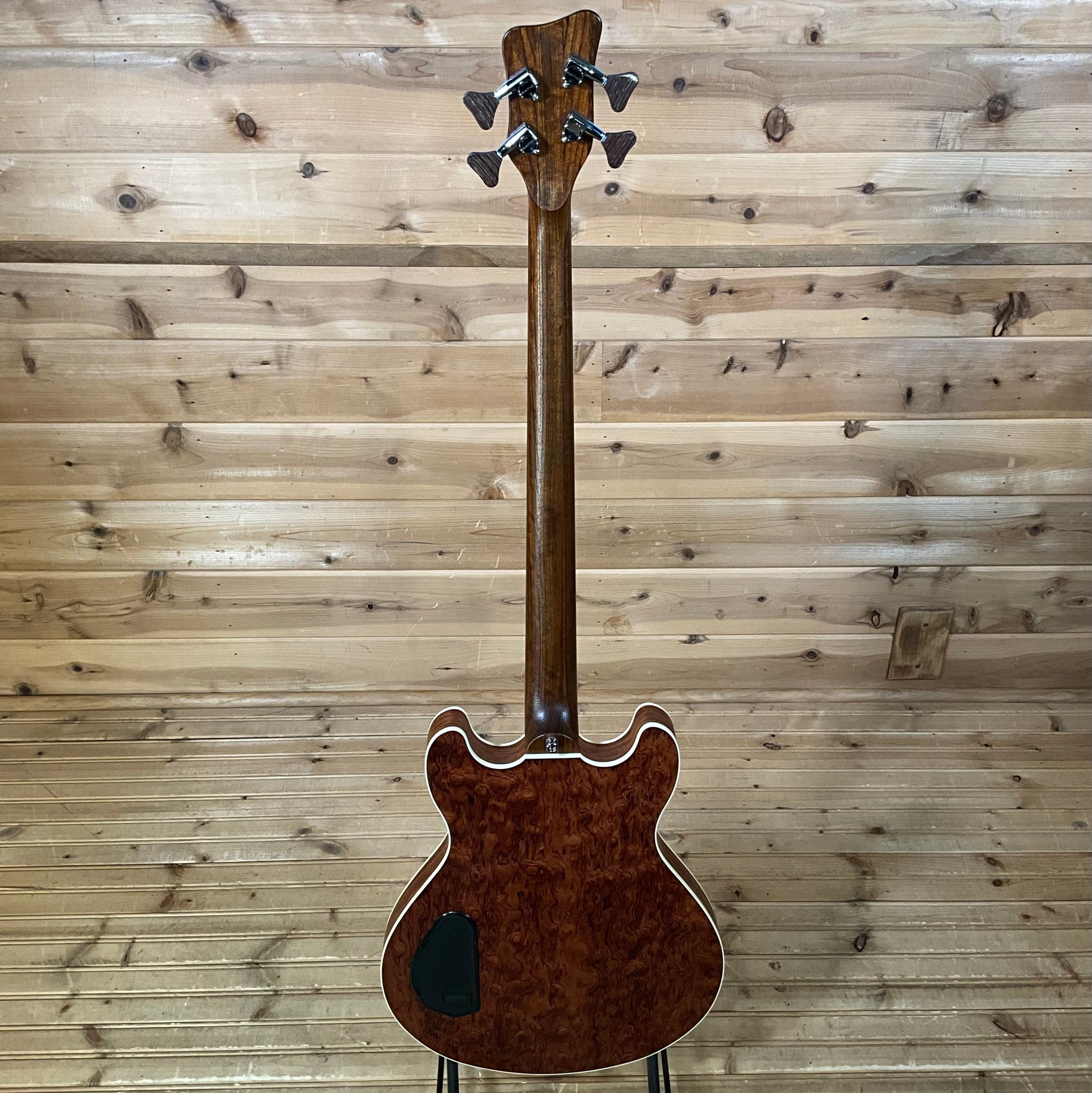 Warwick Masterbuilt Star Bass II Bubinga 4-String Electric Bass - Natural Transparent Satin