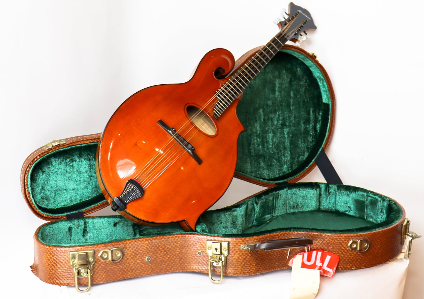 Monteleone 1992 Mandola Round Sound Hole, made for Elizabeth Taylor #159