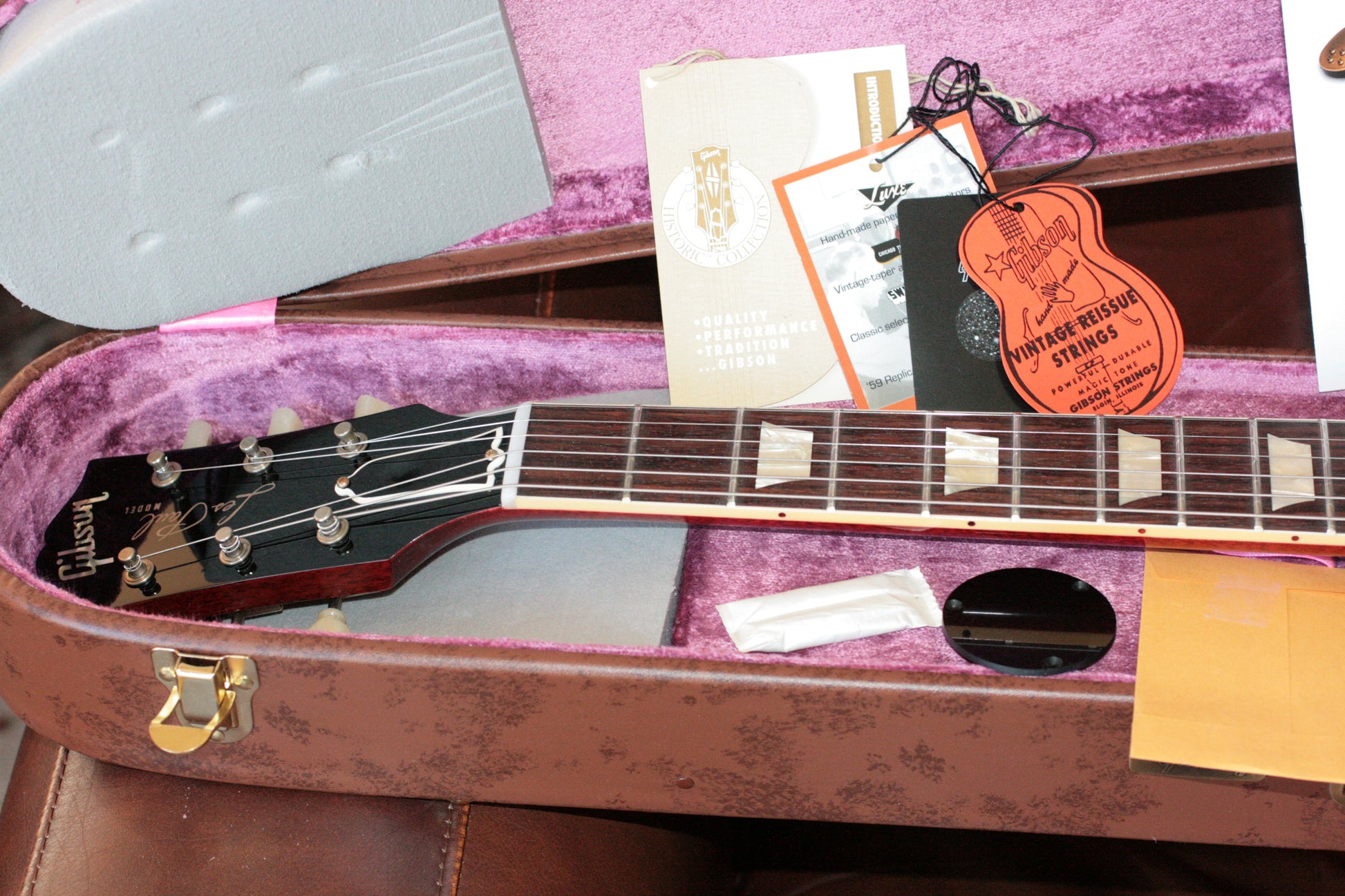 2019 Gibson 1959 Les Paul 60TH ANNIVERSARY Historic Reissue R9 59 Custom Shop Factory Burst!