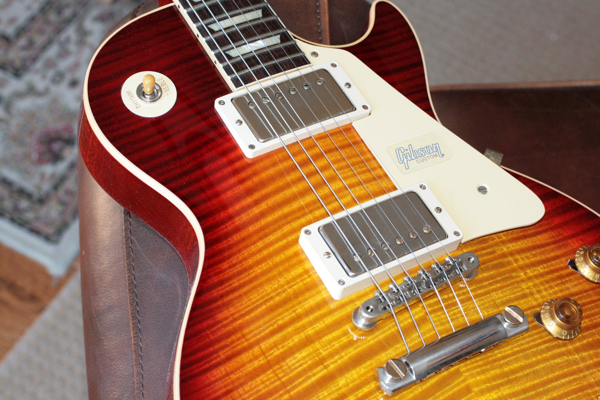 2019 Gibson 1959 Les Paul 60TH ANNIVERSARY Historic Reissue R9 59 Custom Shop Factory Burst!