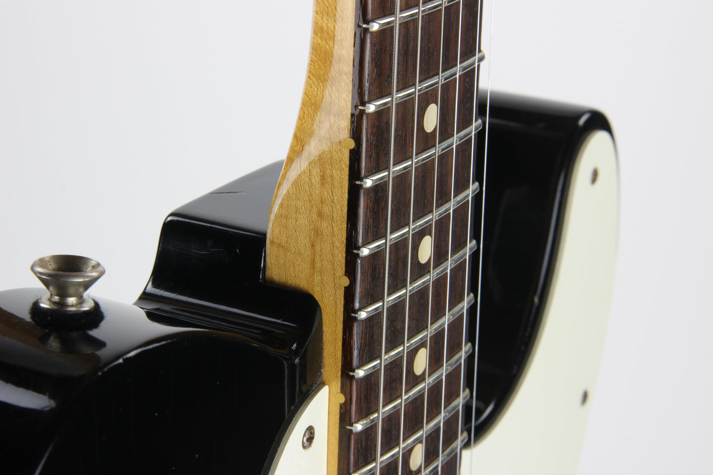 2014 Fender Custom Shop NAMM 1959 Telecaster Journeyman Relic Black - Flame Neck, ULTRA LIGHT '59 Tele!