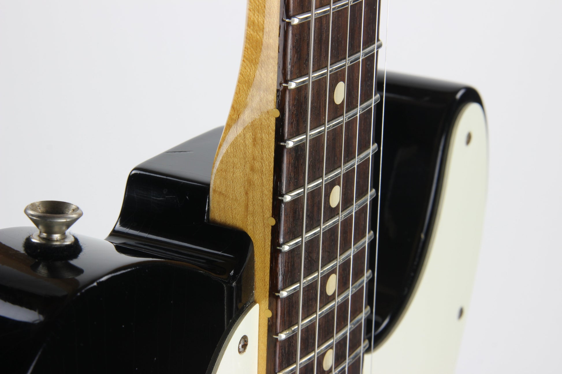 2014 Fender Custom Shop NAMM 1959 Telecaster Journeyman Relic Black - Flame Neck, ULTRA LIGHT '59 Tele!