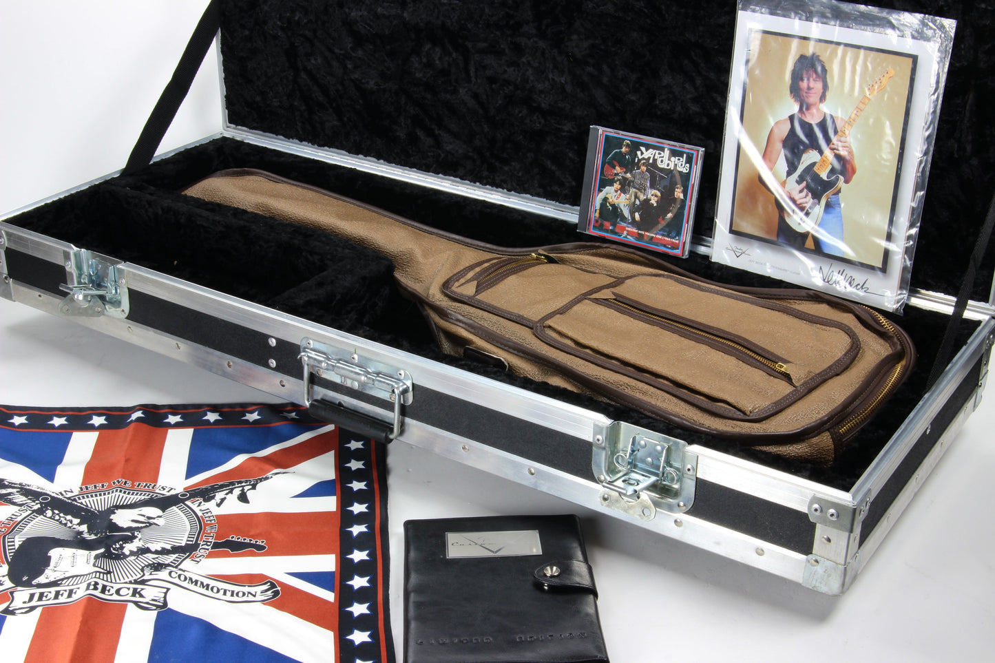 2006 Fender Custom Shop JOHN ENGLISH Masterbuilt JEFF BECK 1954 Esquire Relic Telecaster Blackguard