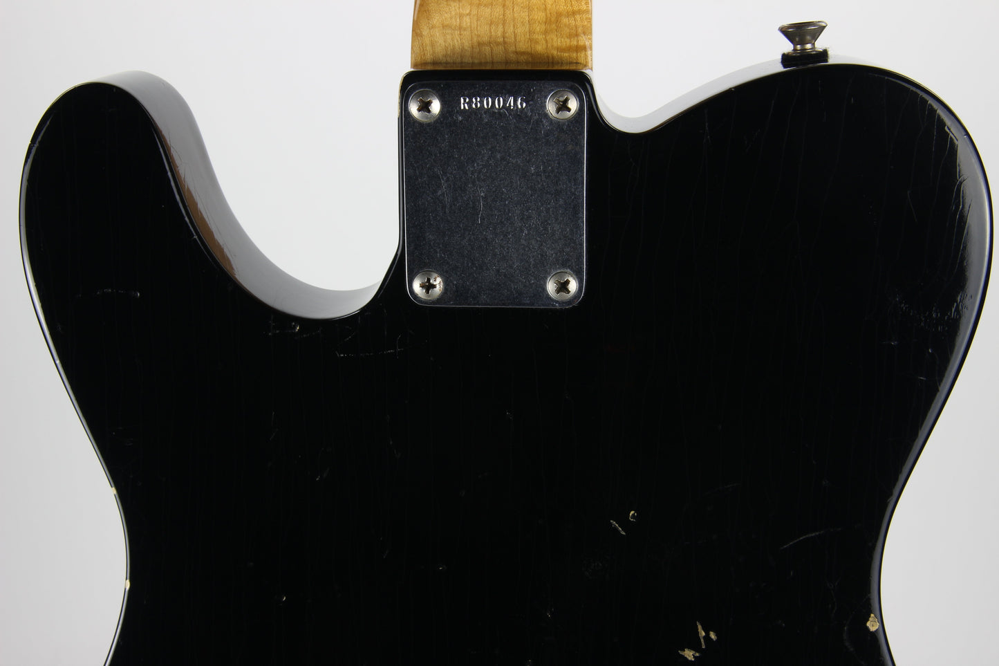 2014 Fender Custom Shop NAMM 1959 Telecaster Journeyman Relic Black - Flame Neck, ULTRA LIGHT '59 Tele!