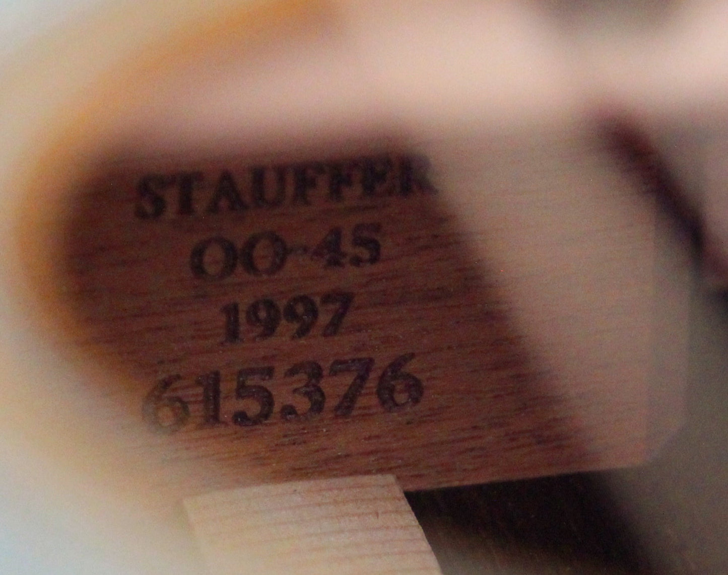 1997 Martin 00-45 Stauffer Brazilian Rosewood Commemorative - VERY RARE, Limited Edition, Coffin Case