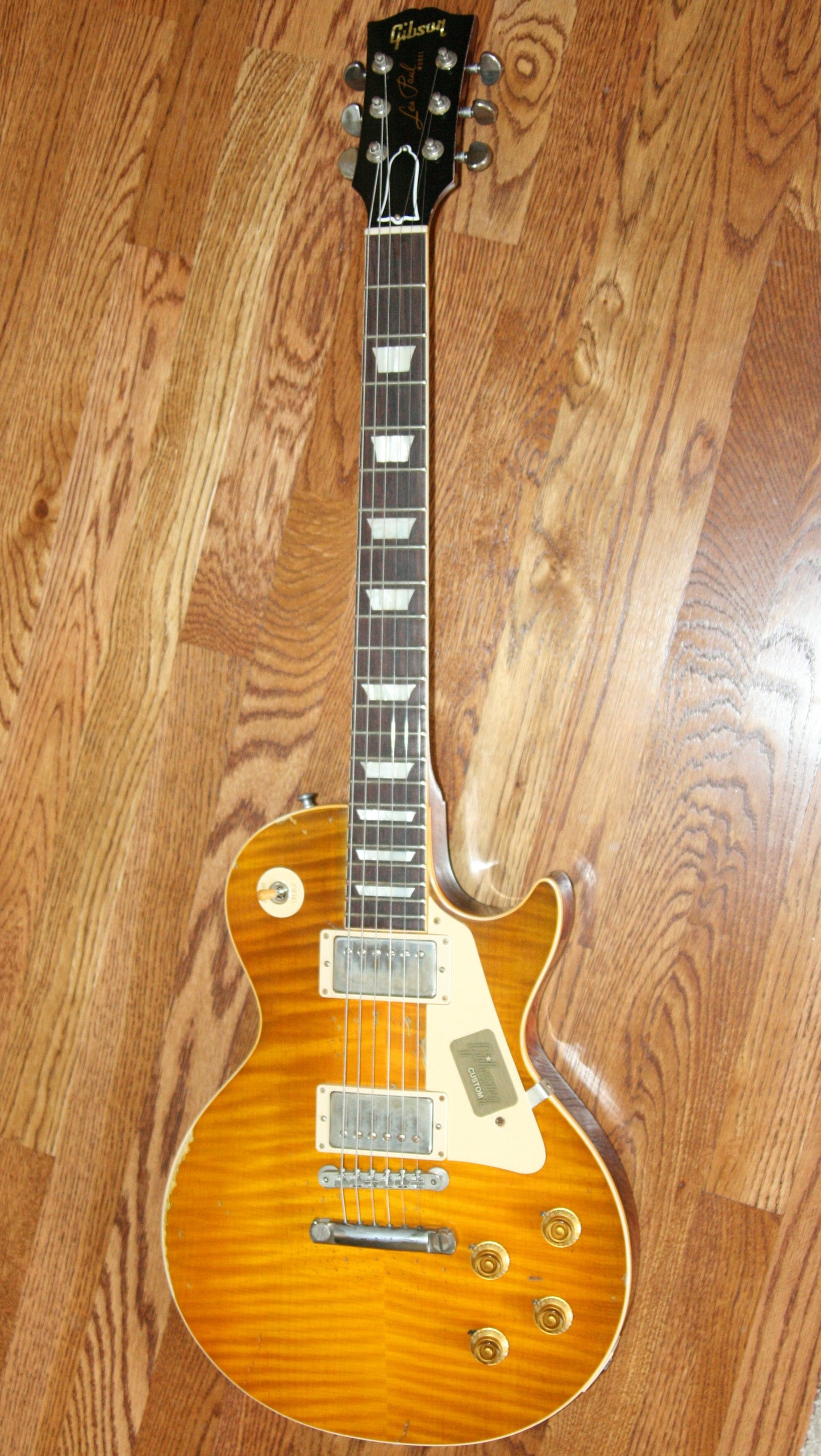 2015 Gibson 59 Ace Frehley AGED Les Paul 1959 True Historic Reissue Custom Shop! RARE! Lemon Burst