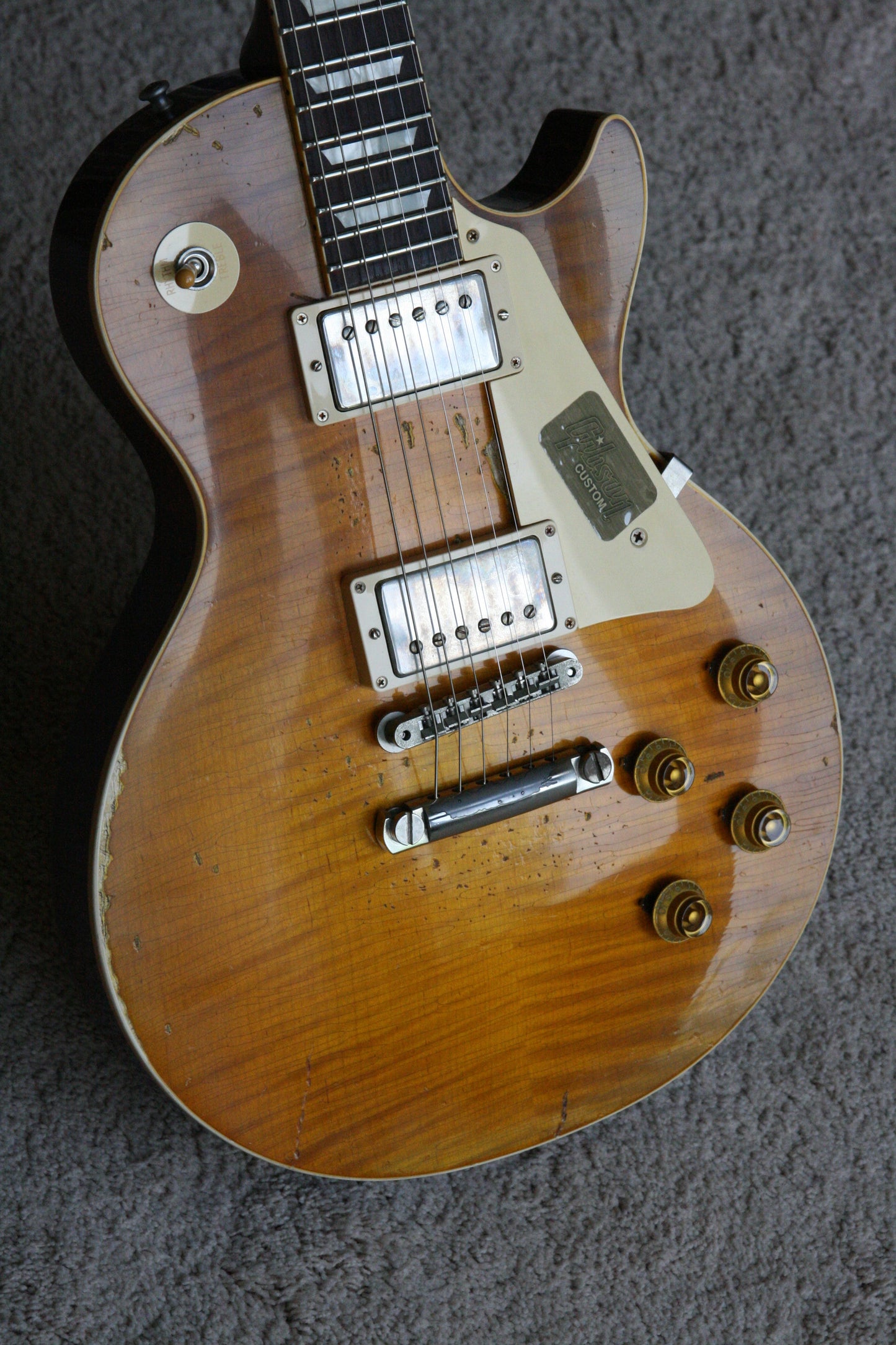 2015 Gibson 59 Ace Frehley AGED Les Paul 1959 True Historic Reissue Custom Shop! RARE! Lemon Burst
