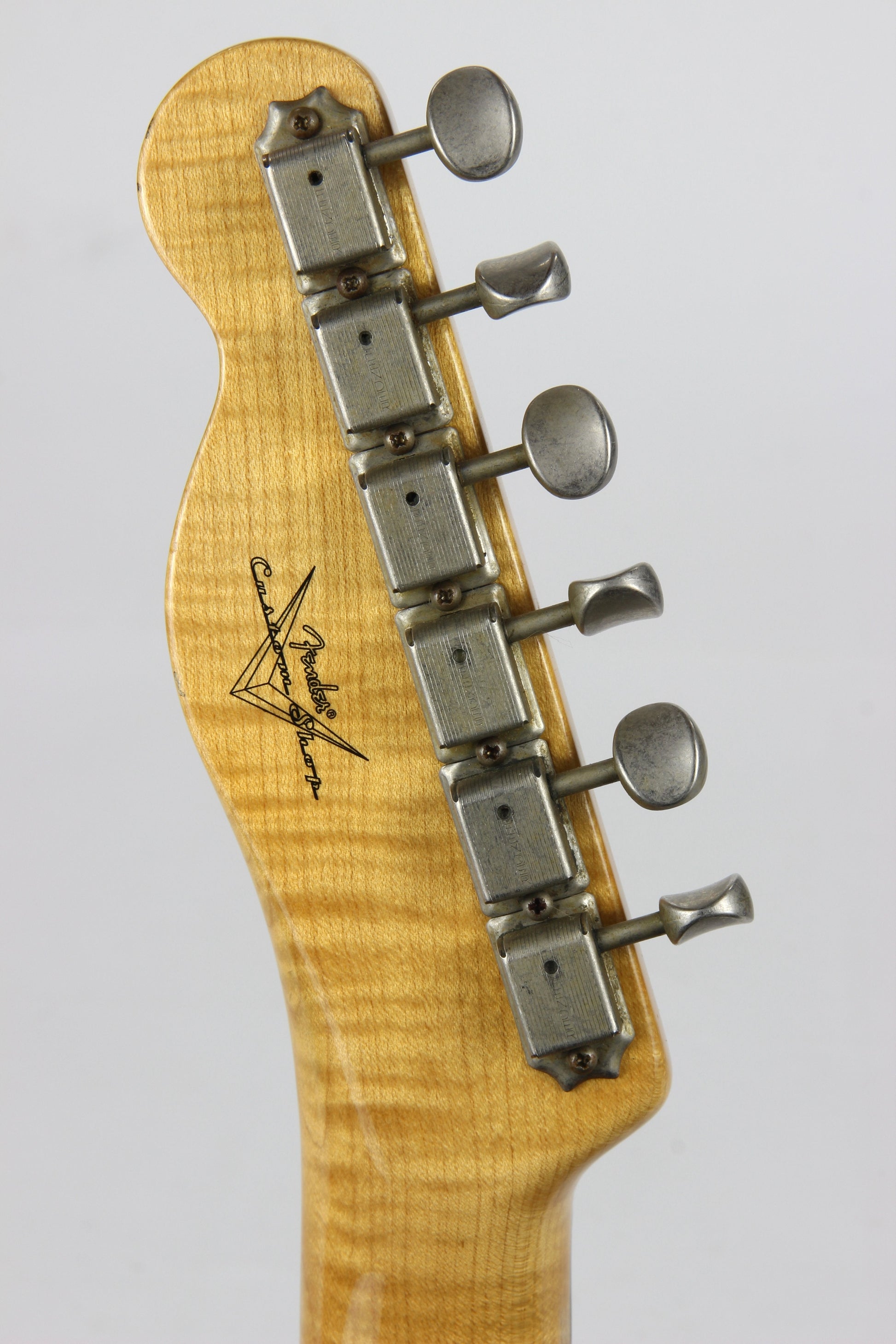2014 Fender Custom Shop NAMM 1959 Telecaster Journeyman Relic Black - Flame Neck, ULTRA LIGHT '59 Tele!