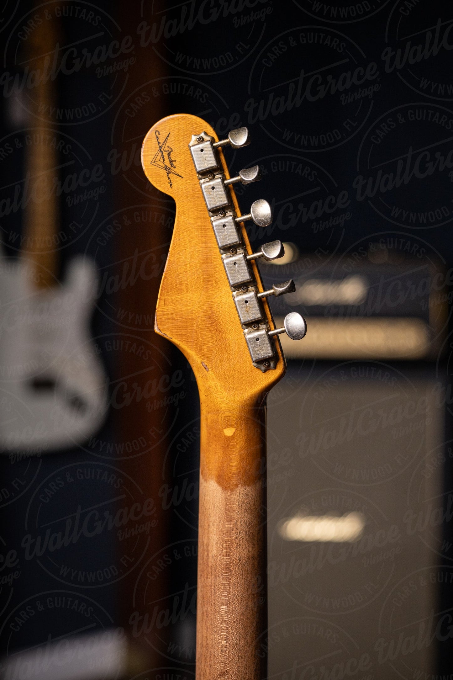 Fender Custom Shop 1960 Stratocaster Heavy Relic Electric Guitar - Aged Sonic over Sunburst