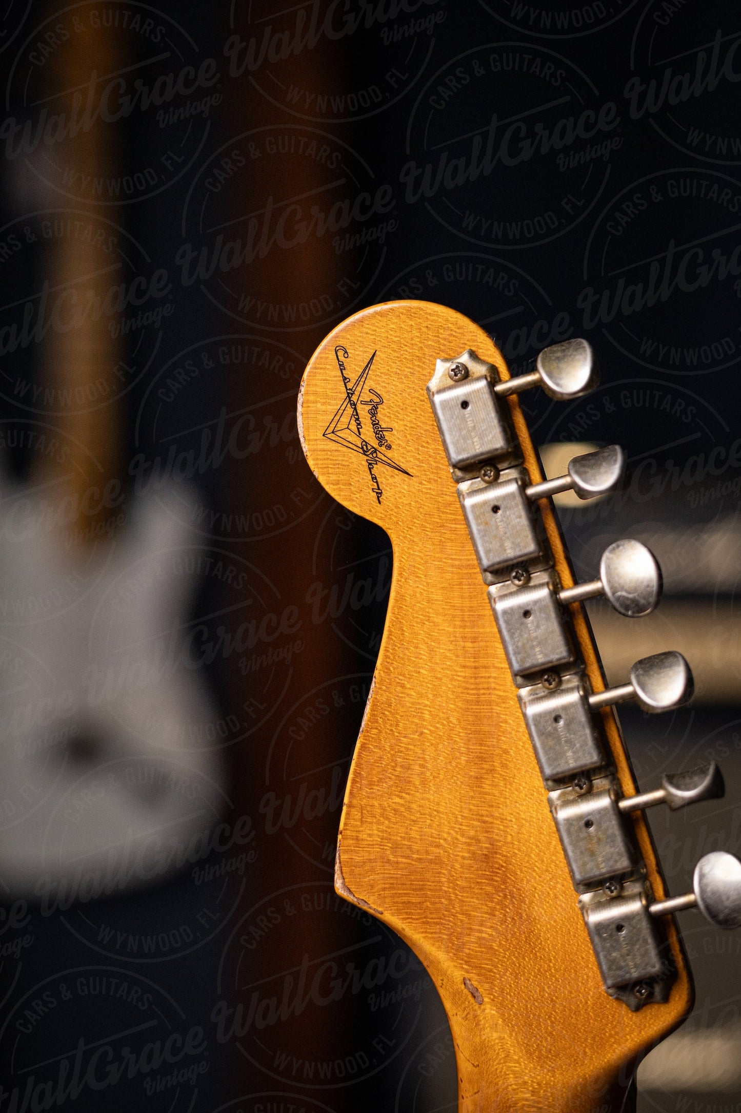 Fender Custom Shop 1960 Stratocaster Heavy Relic Electric Guitar - Aged Sonic over Sunburst