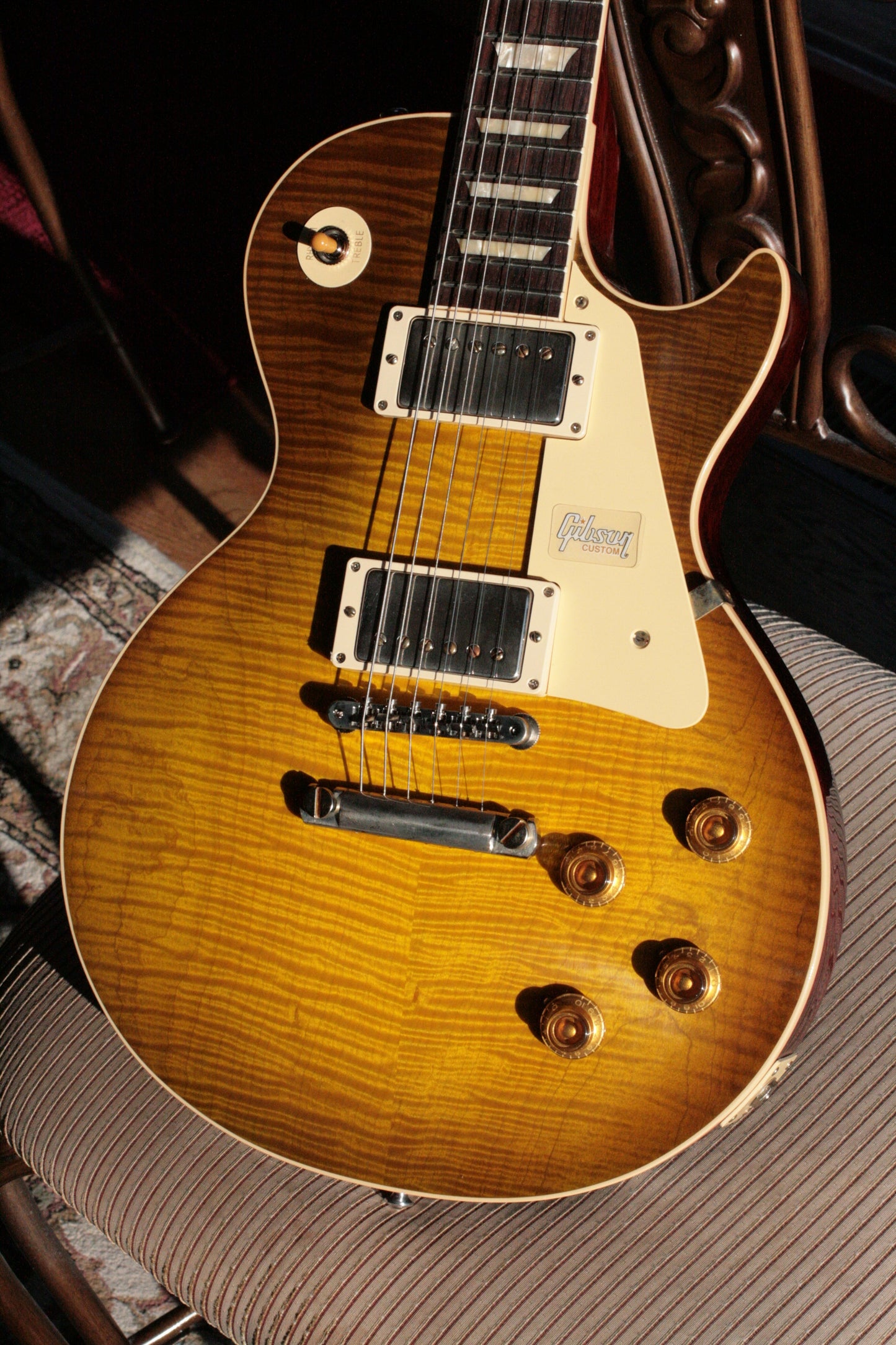 2019 Gibson 1959 Les Paul 60TH ANNIVERSARY Historic Reissue R9 59 Custom Shop Green Lemon Fade