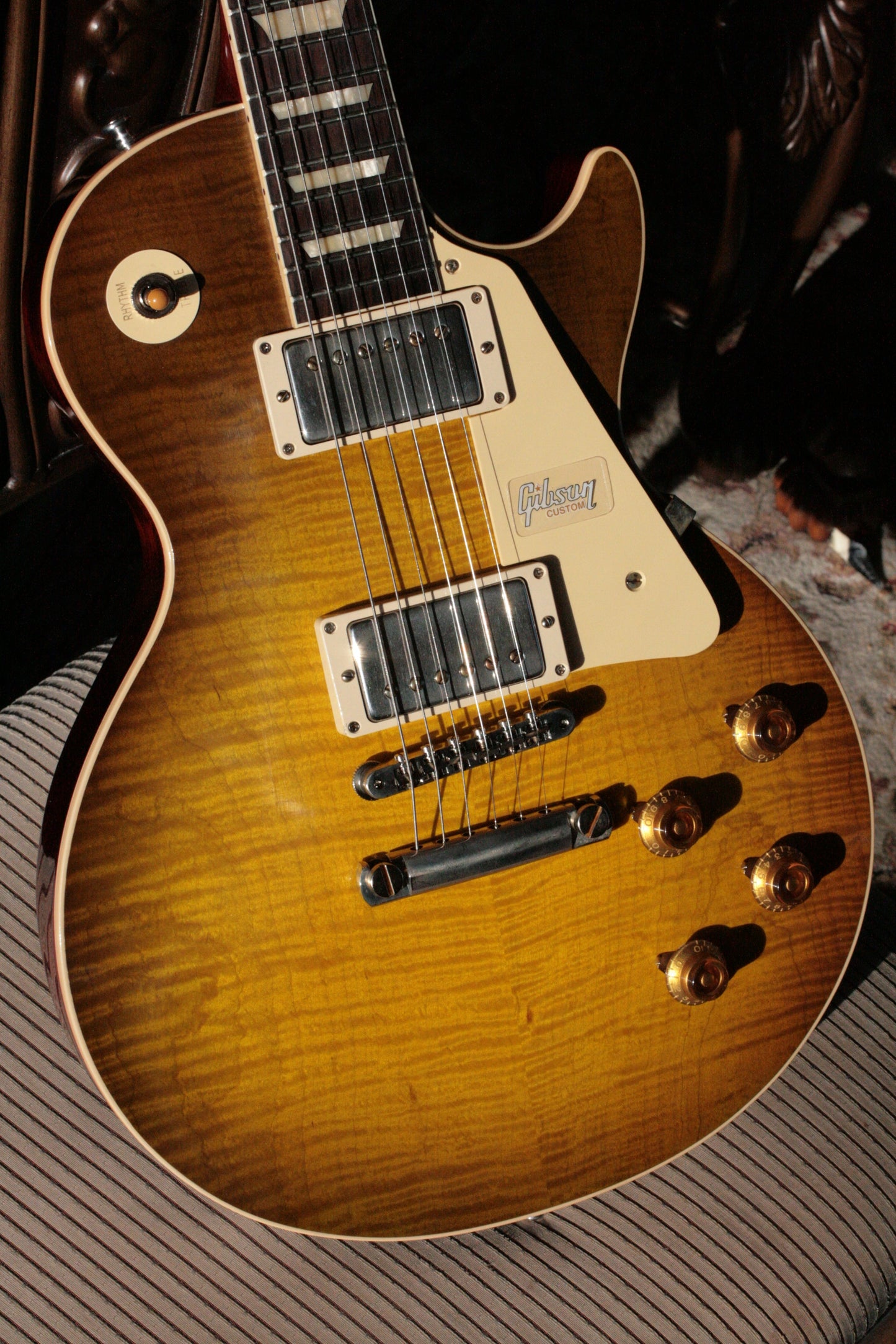 2019 Gibson 1959 Les Paul 60TH ANNIVERSARY Historic Reissue R9 59 Custom Shop Green Lemon Fade