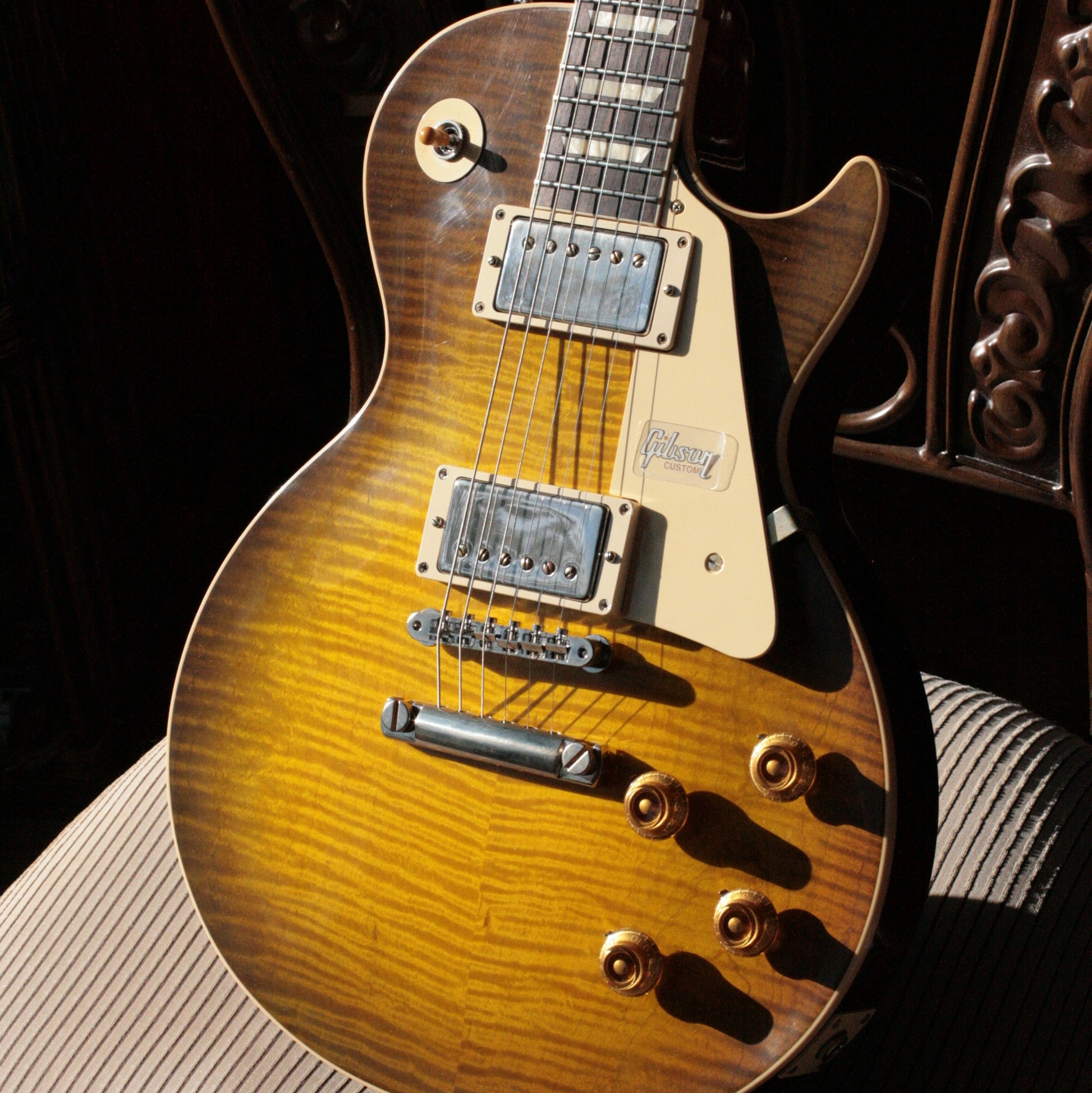2019 Gibson 1959 Les Paul 60TH ANNIVERSARY Historic Reissue R9 59 Custom Shop Green Lemon Fade