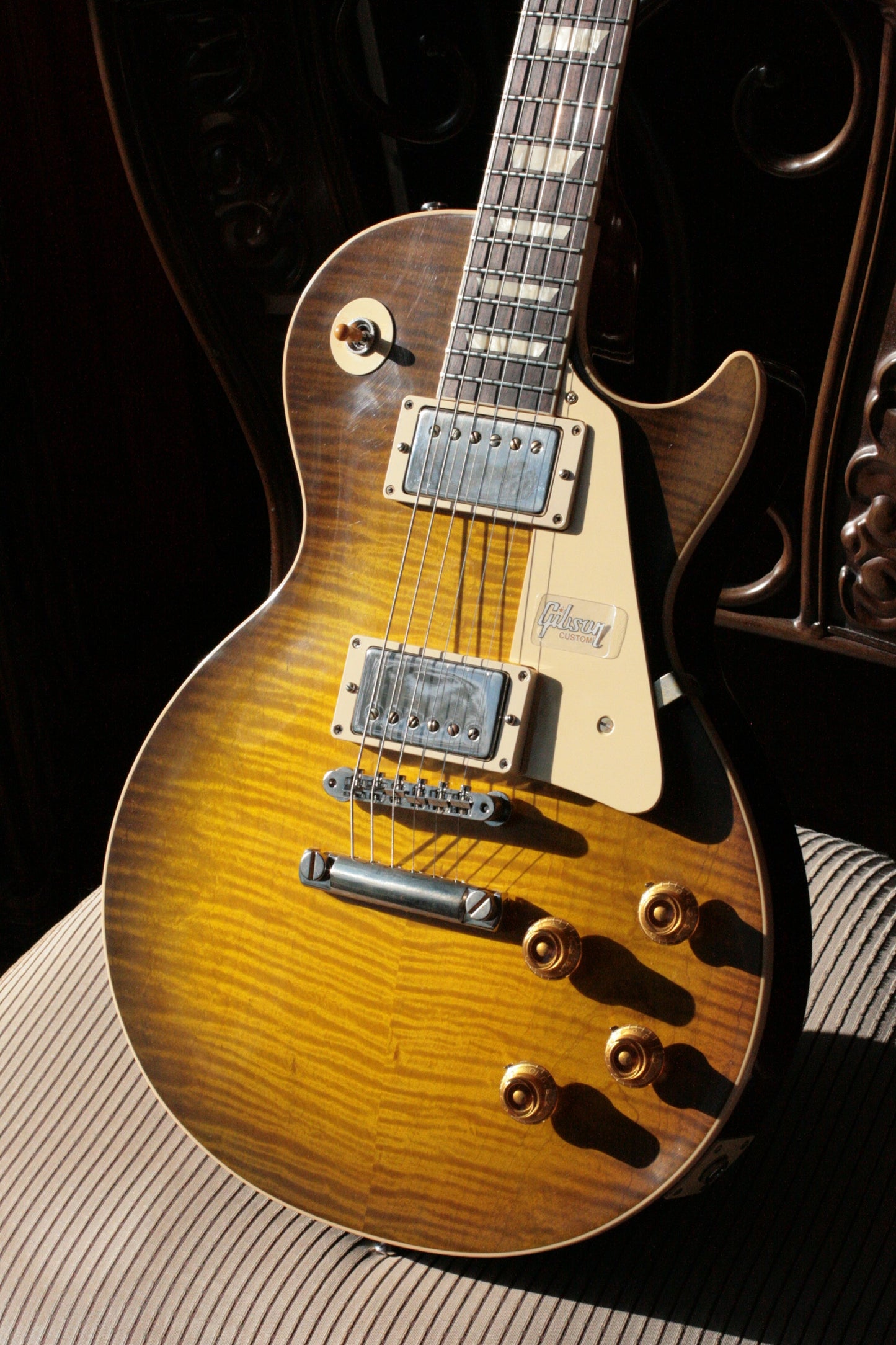 2019 Gibson 1959 Les Paul 60TH ANNIVERSARY Historic Reissue R9 59 Custom Shop Green Lemon Fade