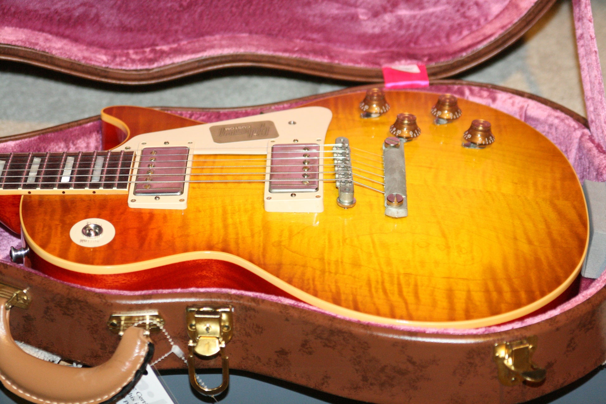 1958 Gibson Mark Knopfler VOS Les Paul Custom Shop Historic 58 R8 Lightweight!