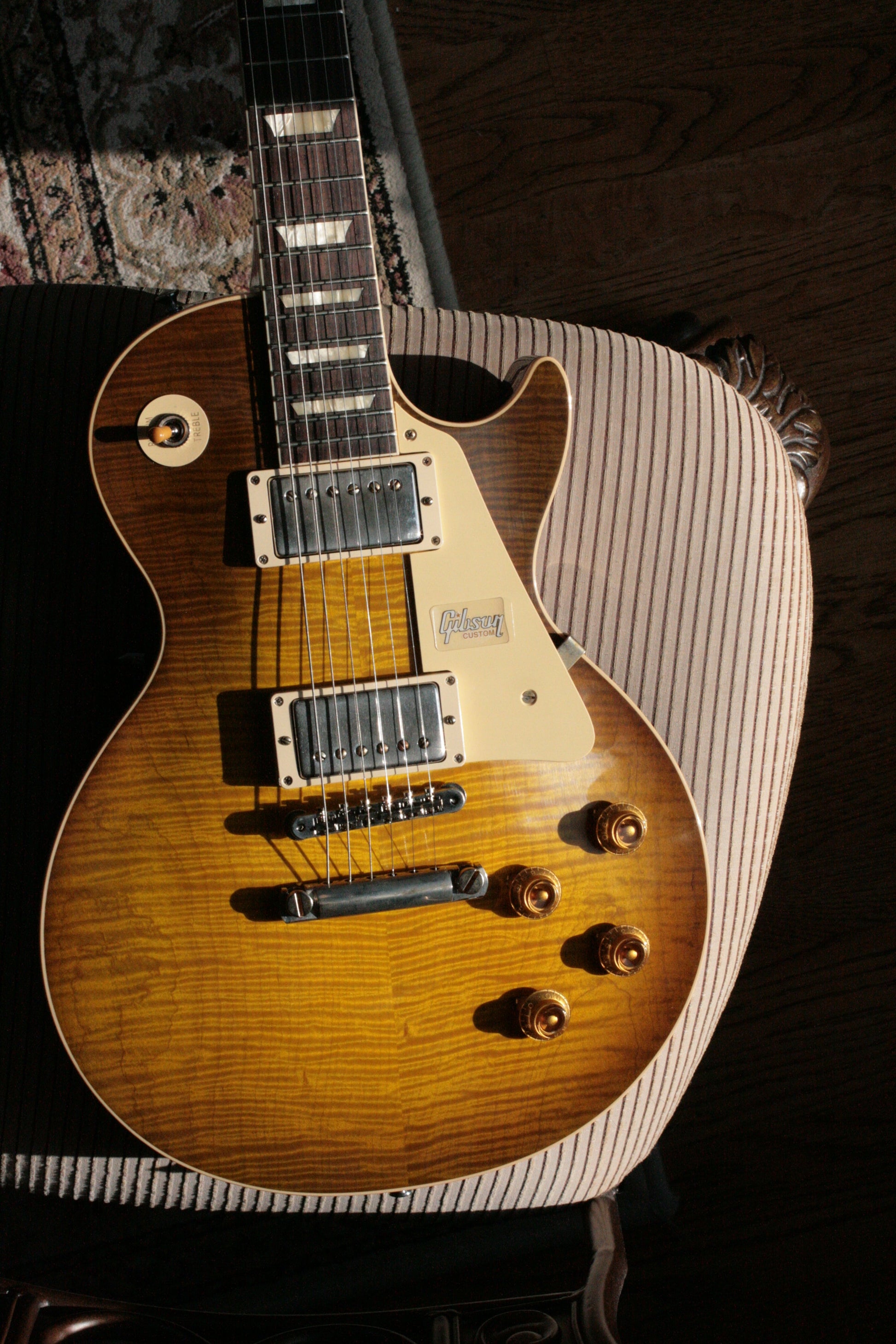2019 Gibson 1959 Les Paul 60TH ANNIVERSARY Historic Reissue R9 59 Custom Shop Green Lemon Fade