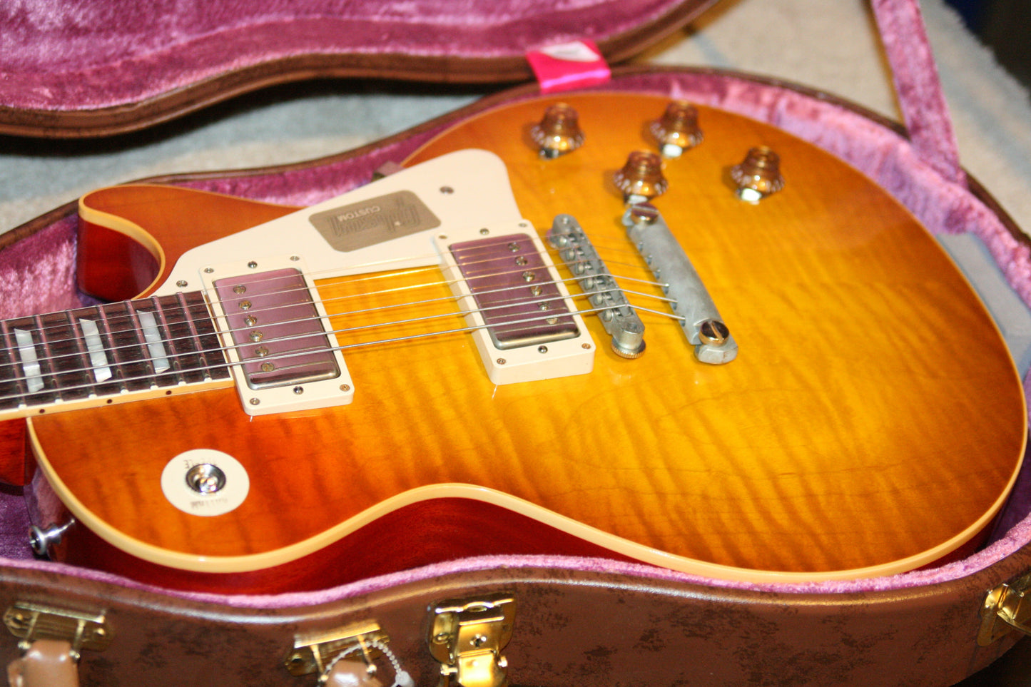 1958 Gibson Mark Knopfler VOS Les Paul Custom Shop Historic 58 R8 Lightweight!