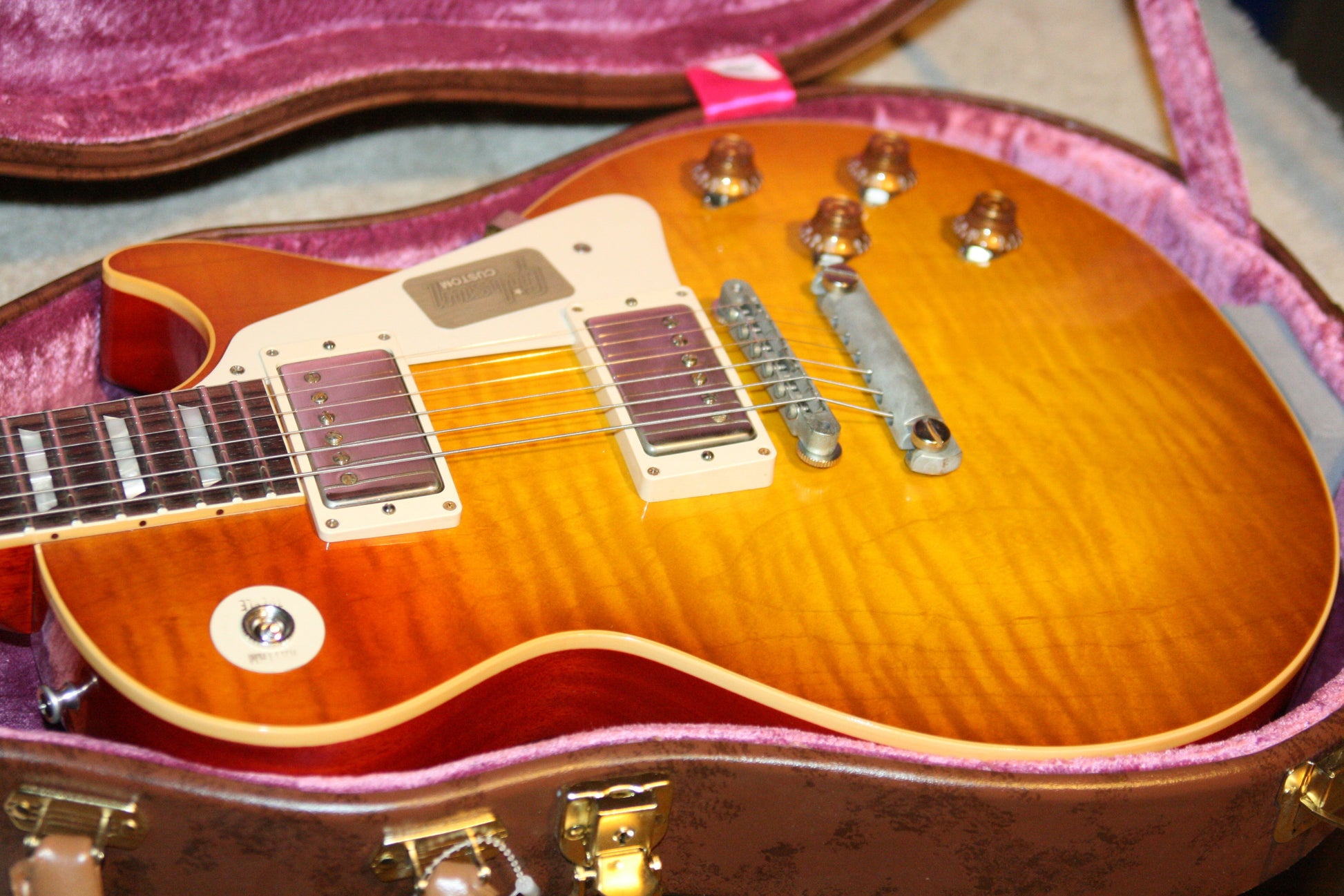 1958 Gibson Mark Knopfler VOS Les Paul Custom Shop Historic 58 R8 Lightweight!