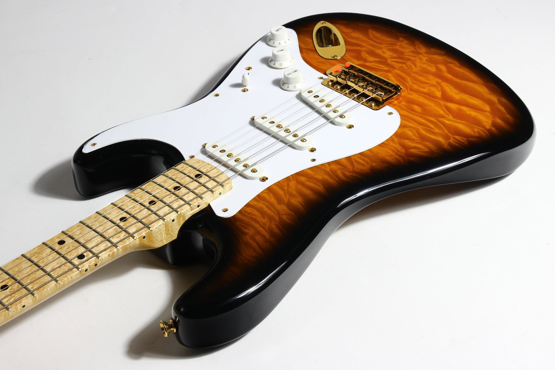 1994 Fender Custom Shop 40th Anniversary BC Special Stratocaster BILL CARSON OWNED SIGNED AND PLAYED #1 of 10 Crazy Quilt Top Limited Edition