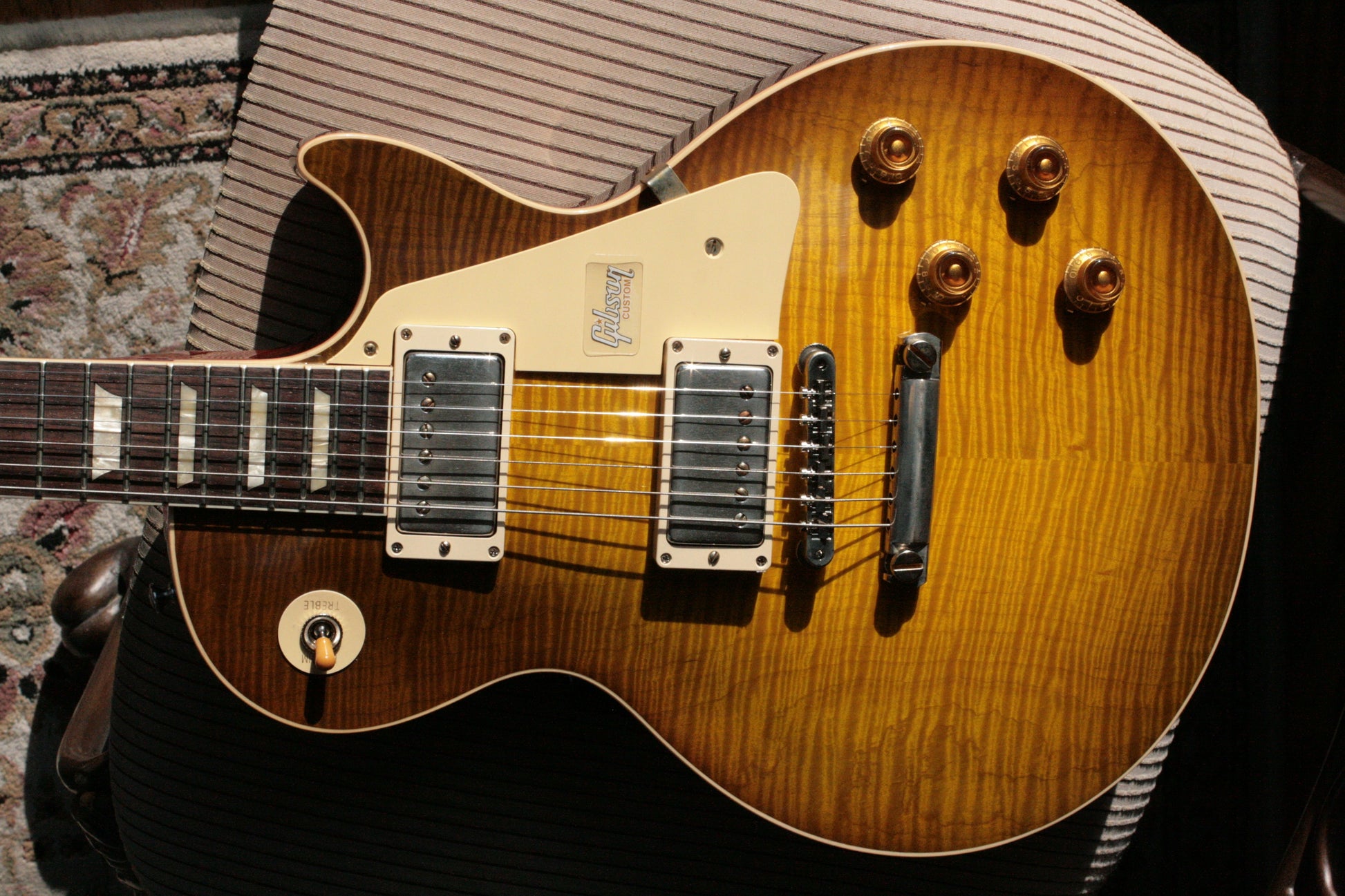 2019 Gibson 1959 Les Paul 60TH ANNIVERSARY Historic Reissue R9 59 Custom Shop Green Lemon Fade
